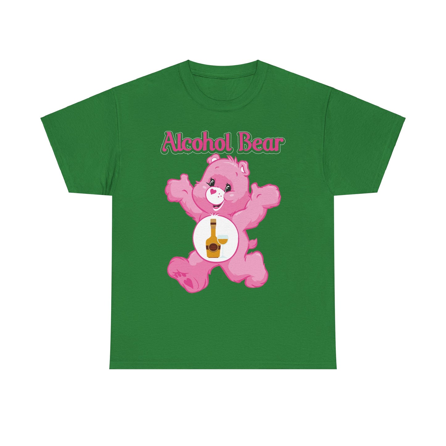 Alcohol Bear - Unisex Heavy Cotton Tee