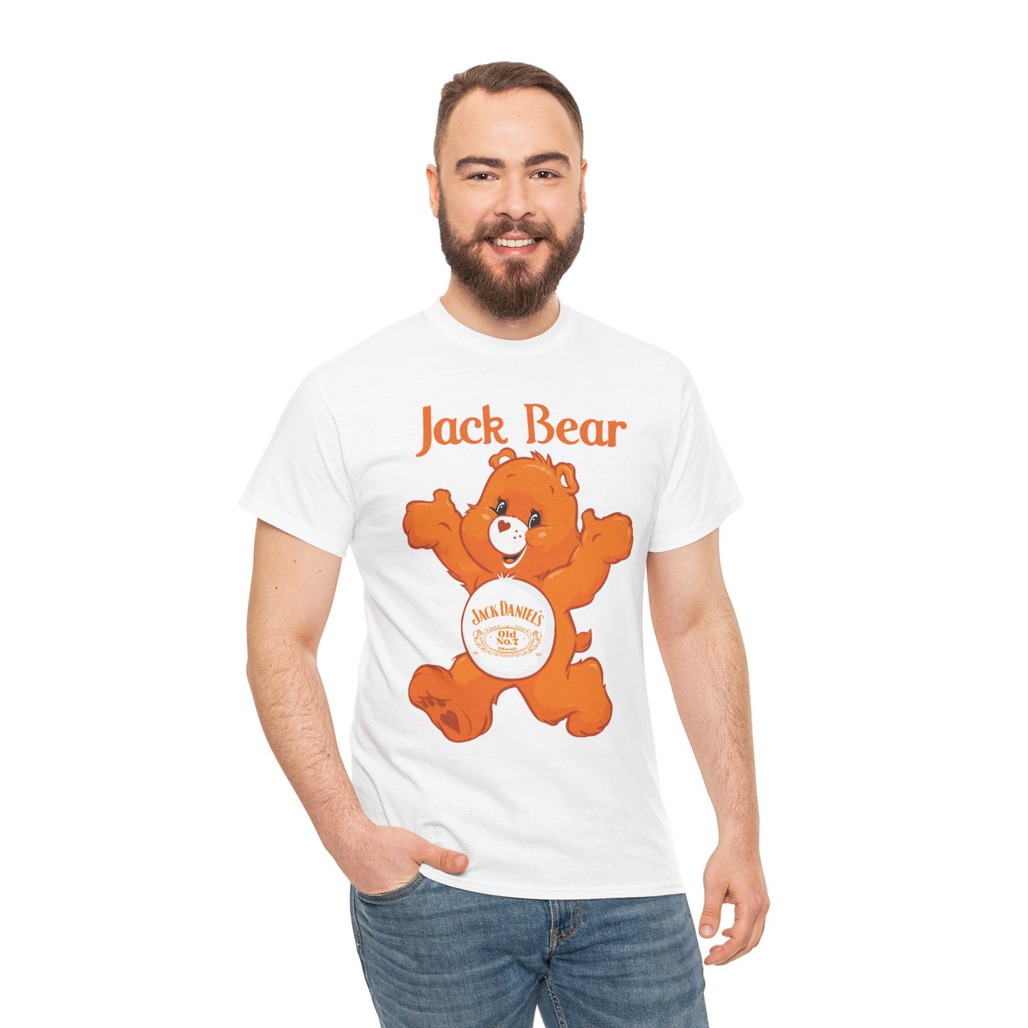 Jack Bear - Unisex Heavy Cotton Tee