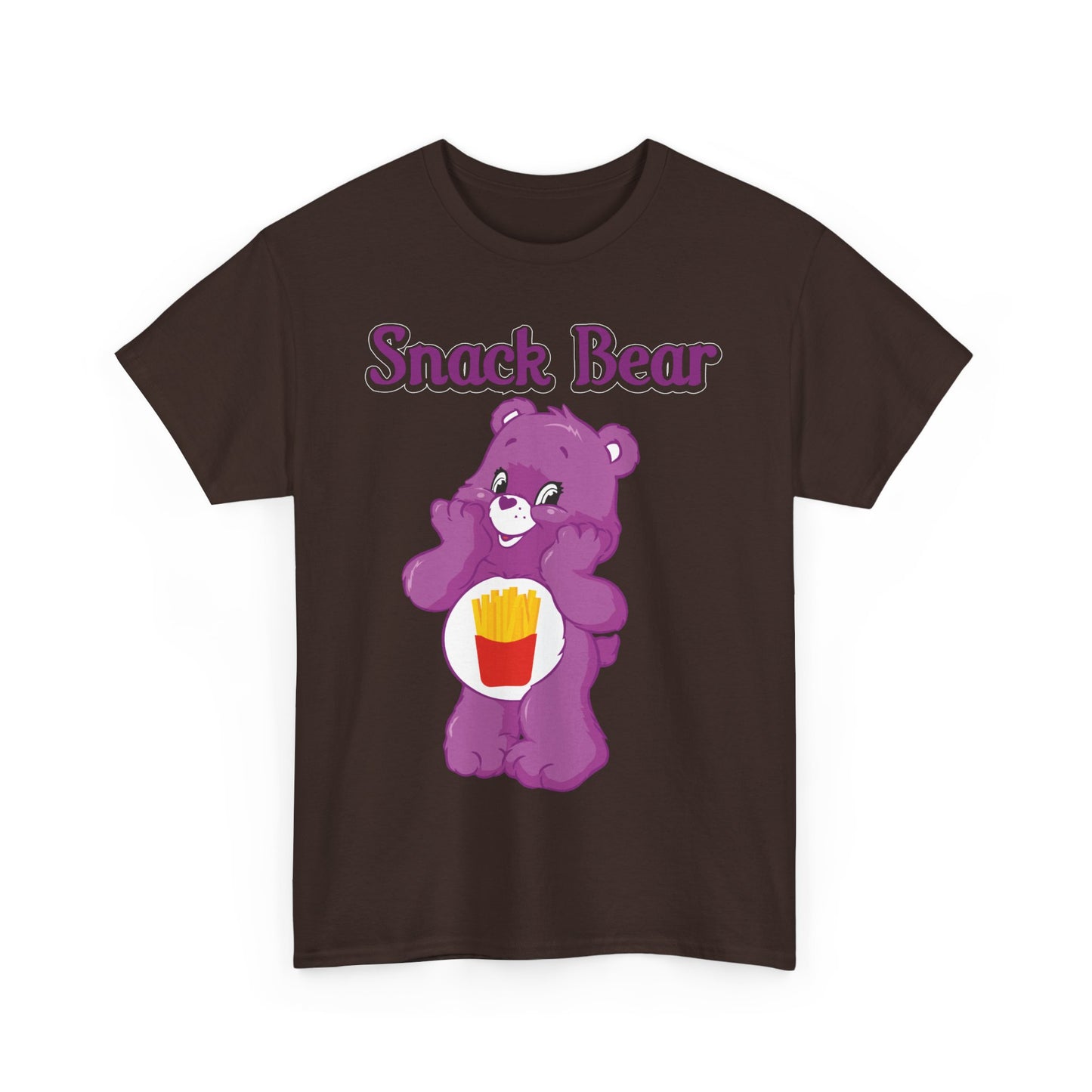 Snack Bear - Unisex Heavy Cotton Tee