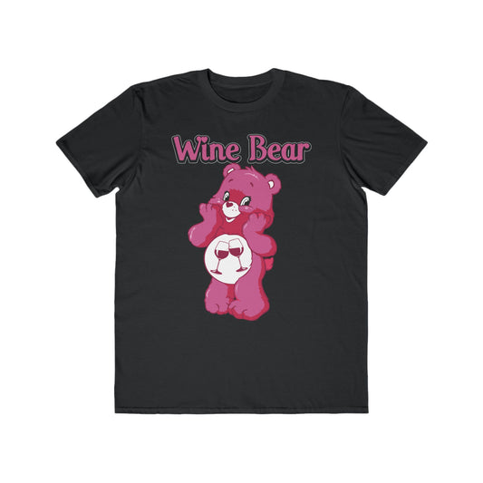 Wine Bear - Men's Lightweight Fashion Tee