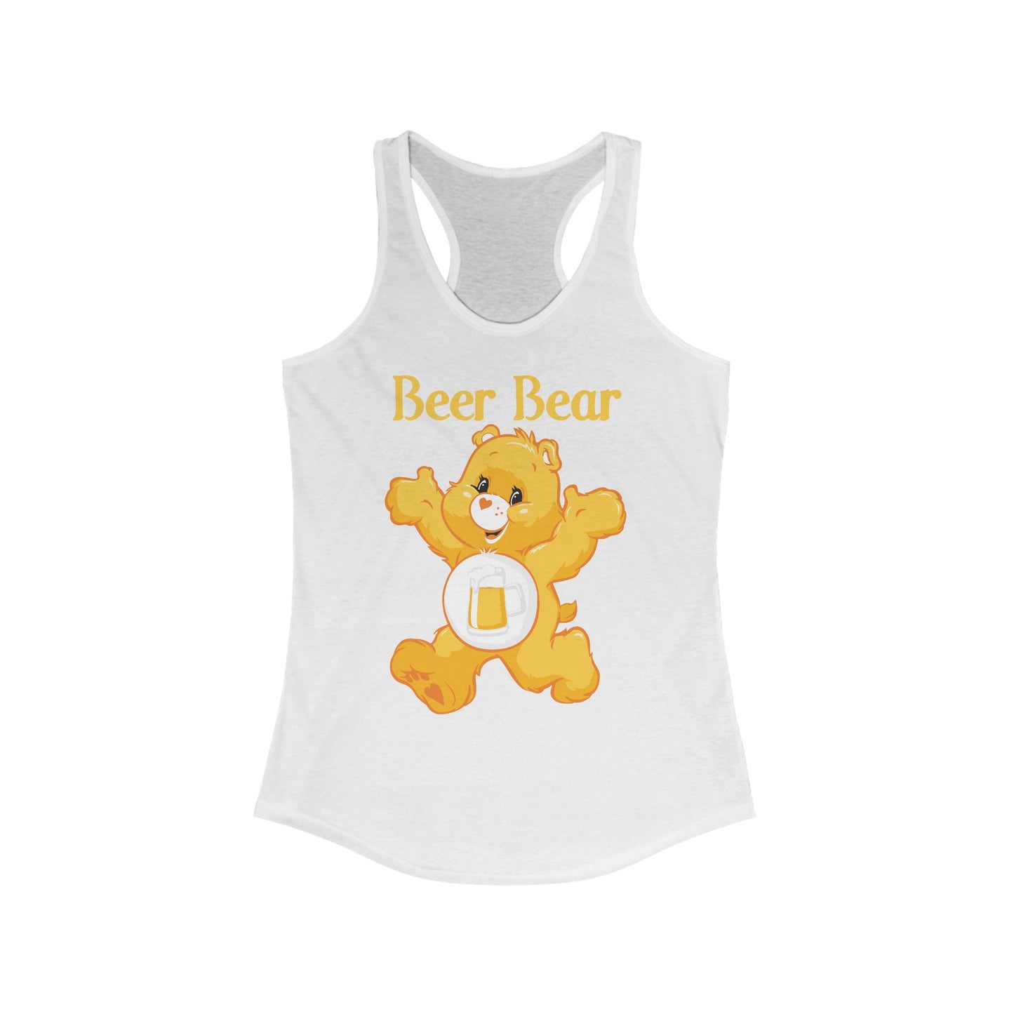 Beer Bear - Women's Ideal Racerback Tank