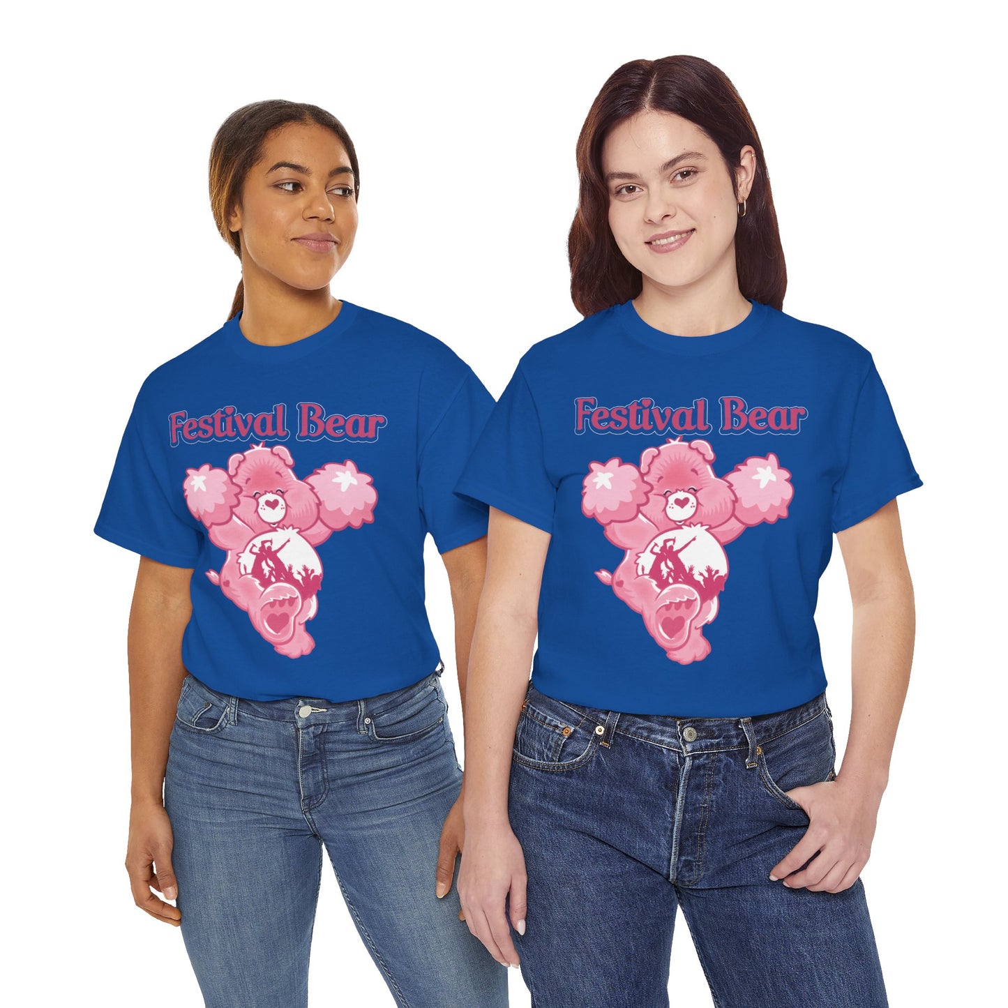 Festival Bear - Unisex Heavy Cotton Tee