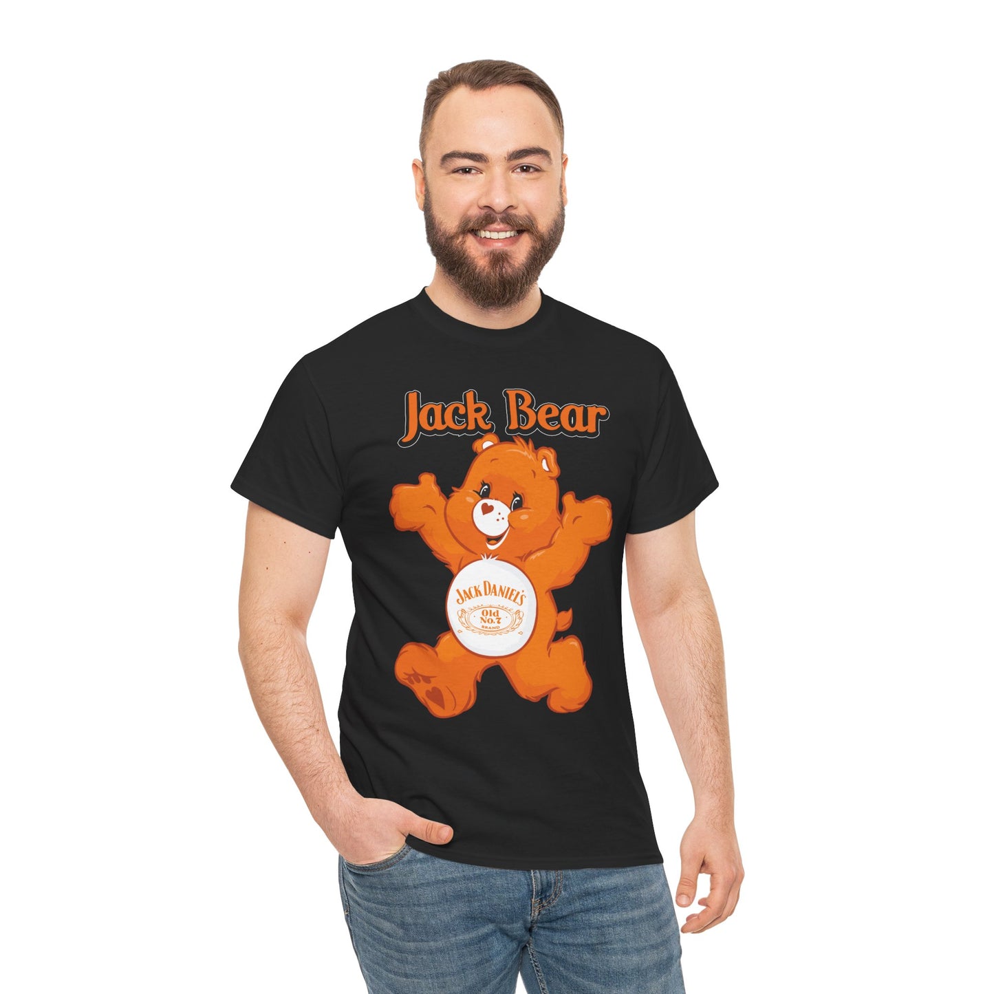 Jack Bear - Unisex Heavy Cotton Tee