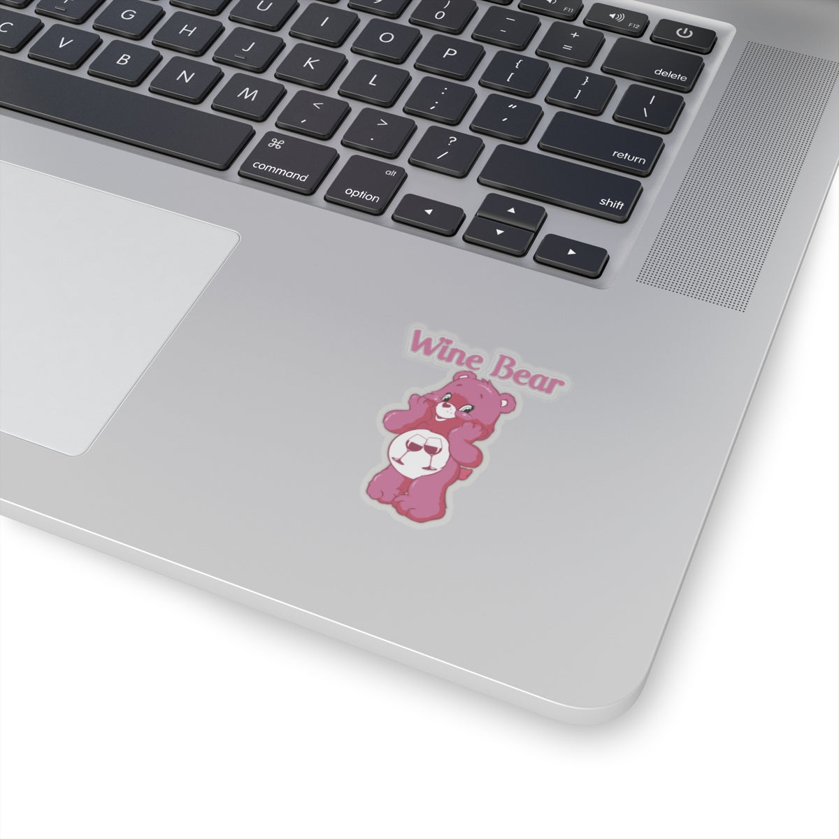 Kiss-Cut Stickers - Wine Bear