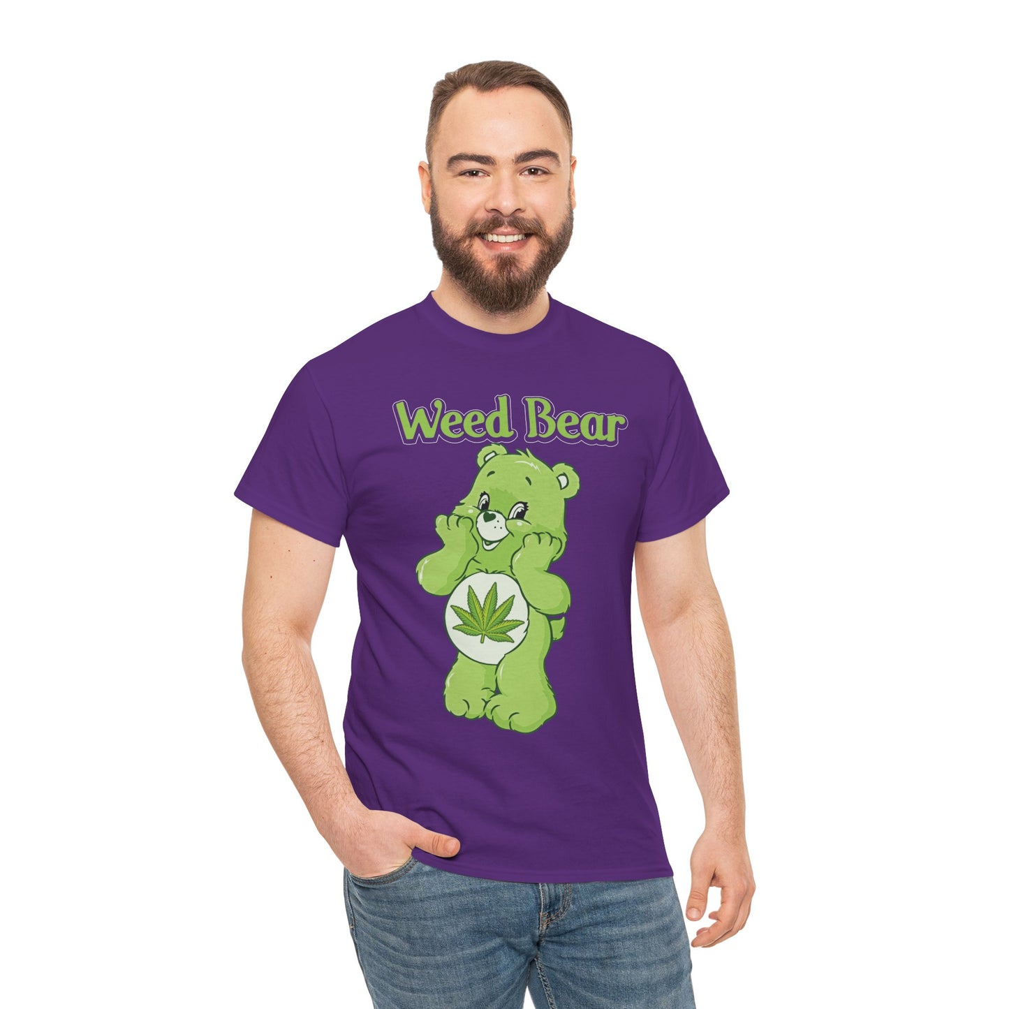 Weed Bear - Unisex Heavy Cotton Tee