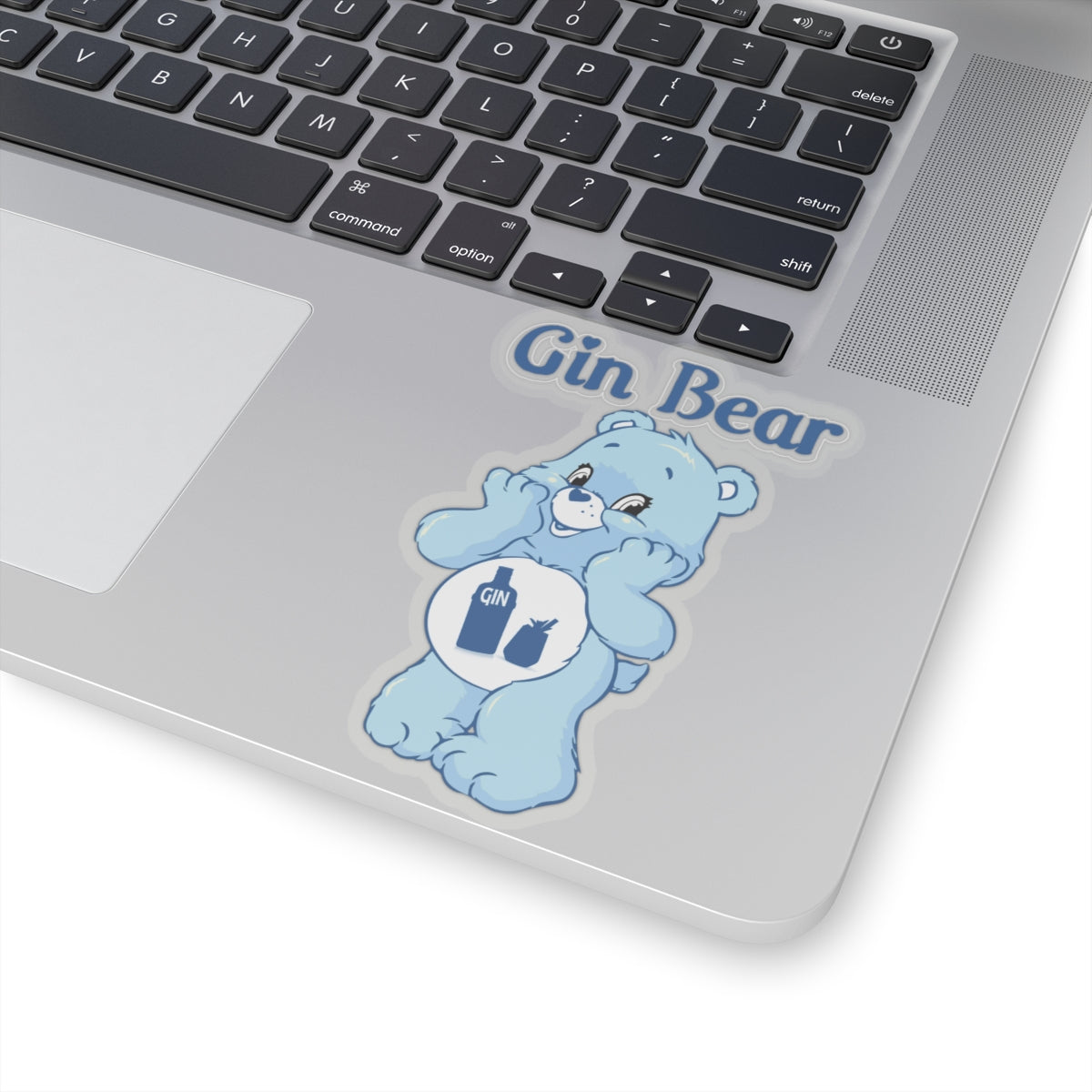 Kiss-Cut Stickers - Gin Bear