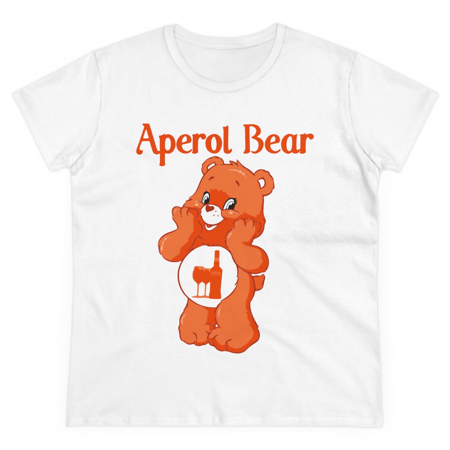 Aperol Bear - Women's Midweight Cotton Tee