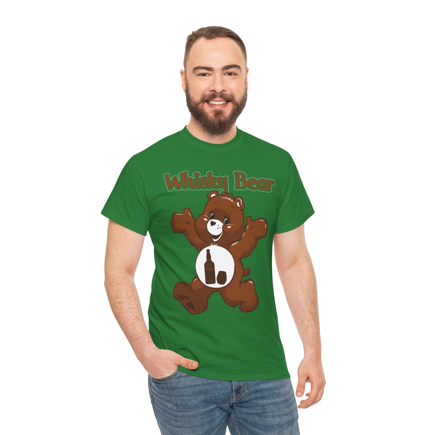 Whisky Bear - Unisex Heavy Cotton Tee