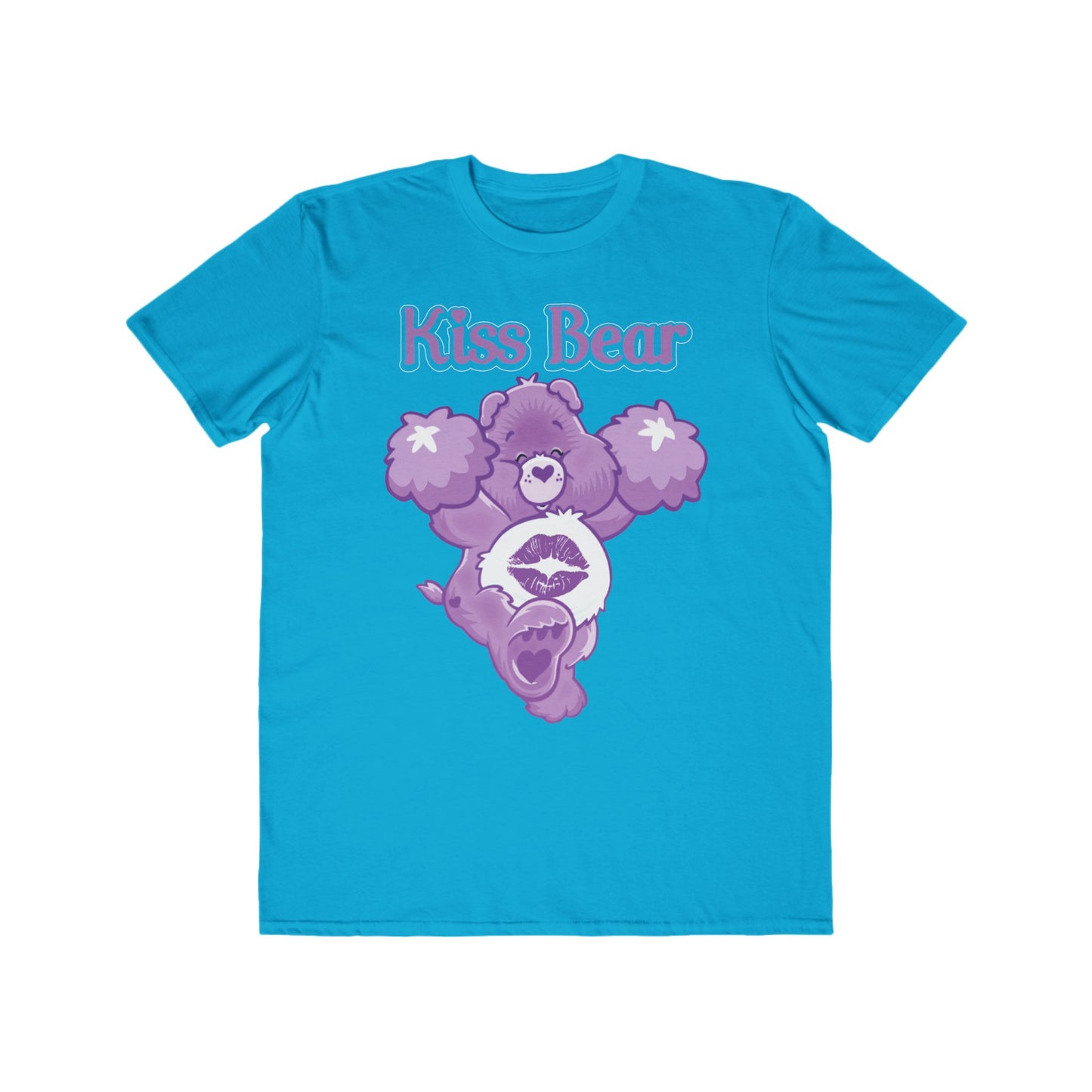 Kiss Bear - Men's Lightweight Fashion Tee