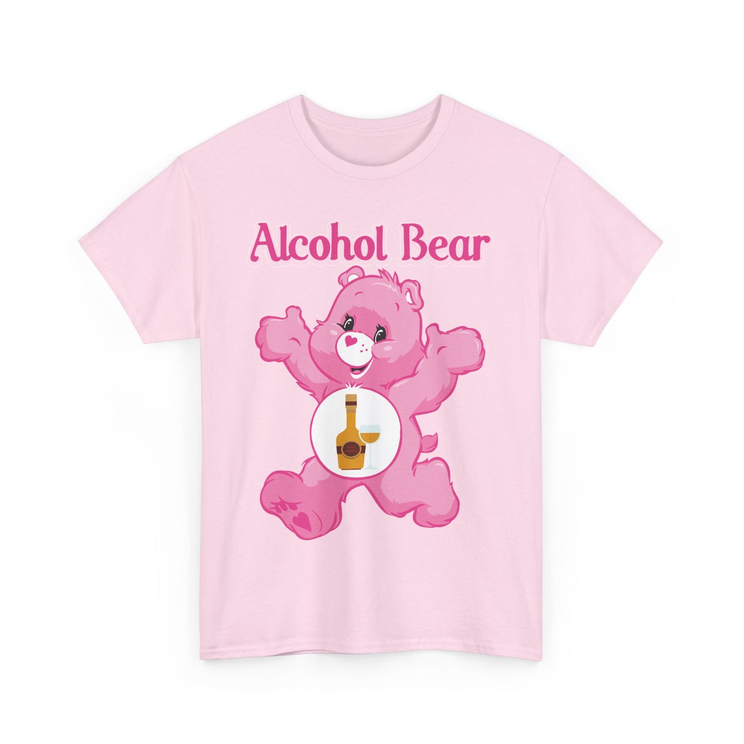 Alcohol Bear - Unisex Heavy Cotton Tee