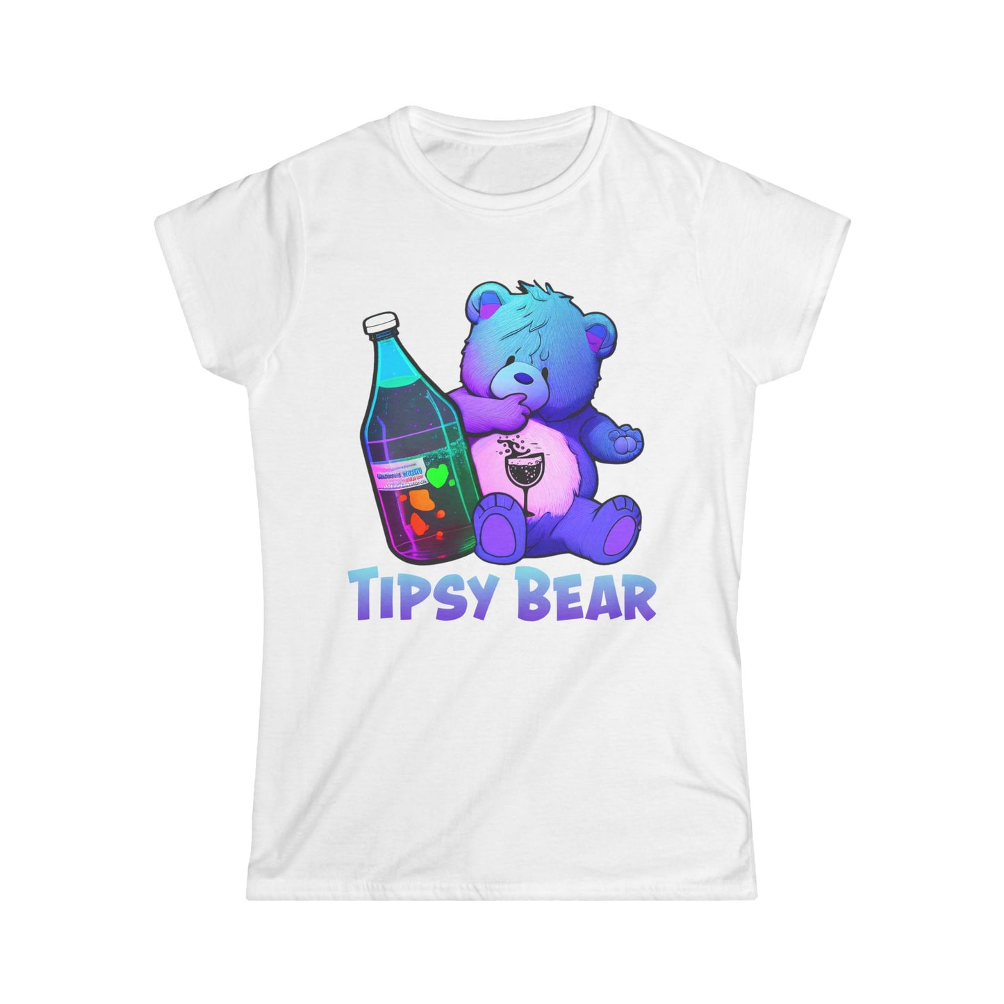 Tipsy Bear - Women's Softstyle Tee