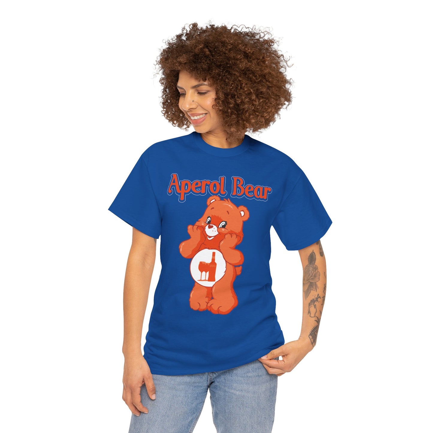 Aperol Bear - Unisex Heavy Cotton Tee