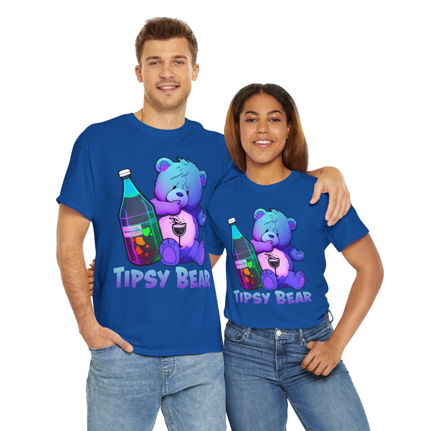 Tipsy Bear - Unisex Heavy Cotton Tee