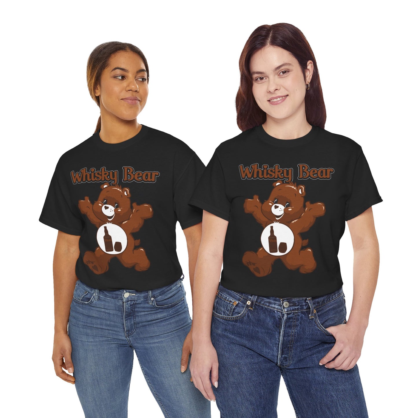 Whisky Bear - Unisex Heavy Cotton Tee