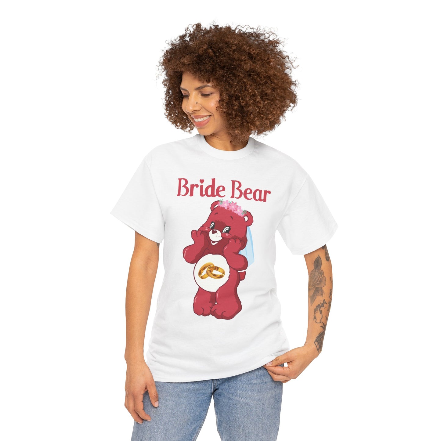 Bride Bear - Unisex Heavy Cotton Tee