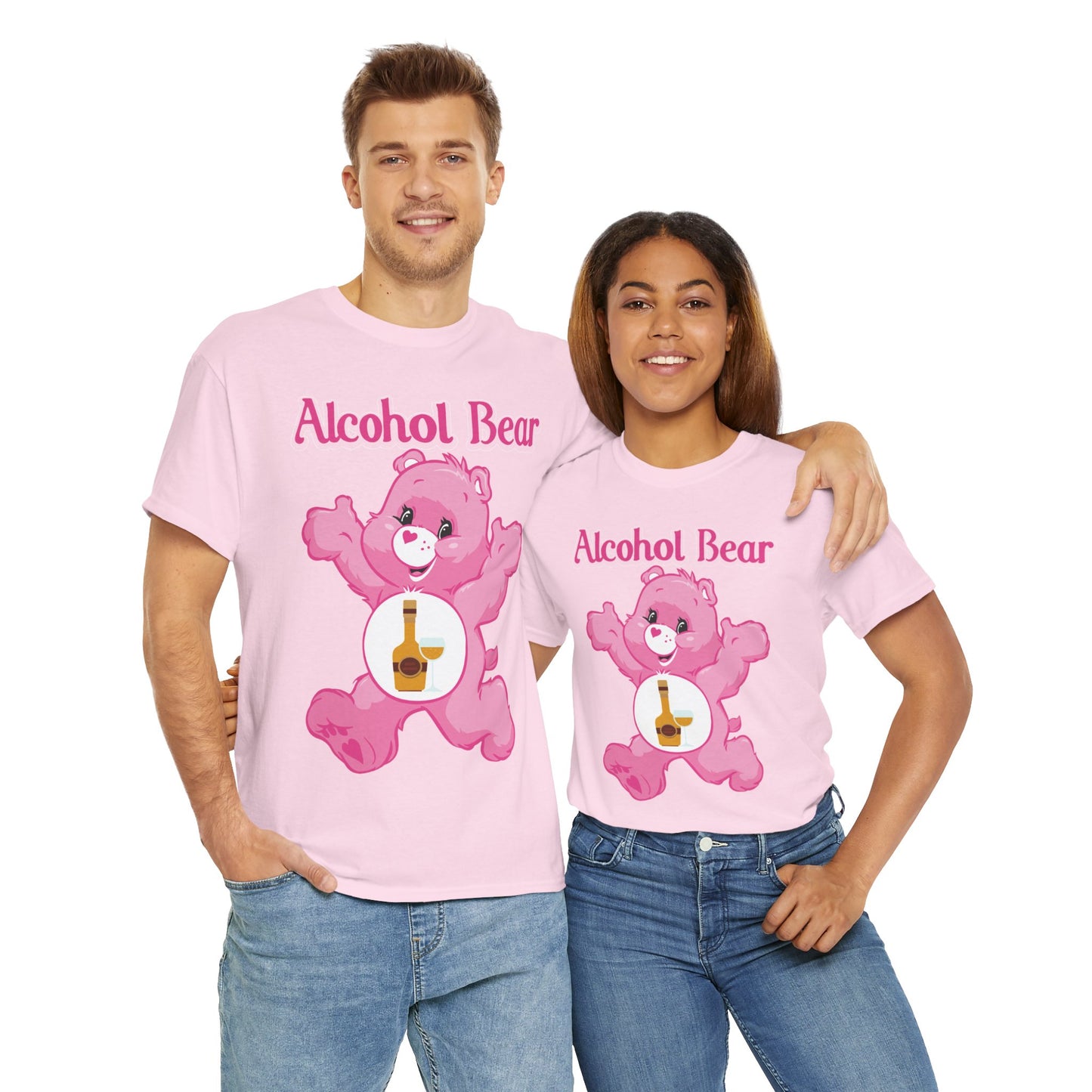 Alcohol Bear - Unisex Heavy Cotton Tee