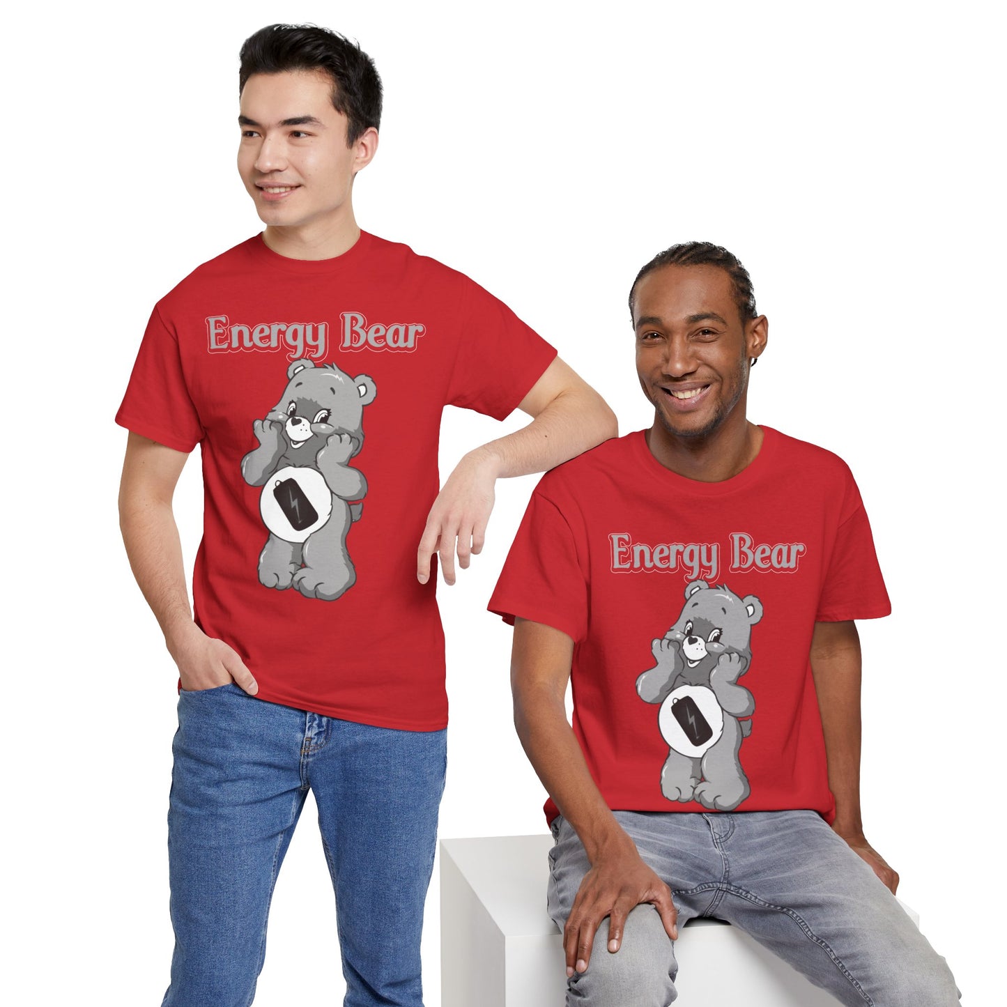 Energy Bear - Unisex Heavy Cotton Tee