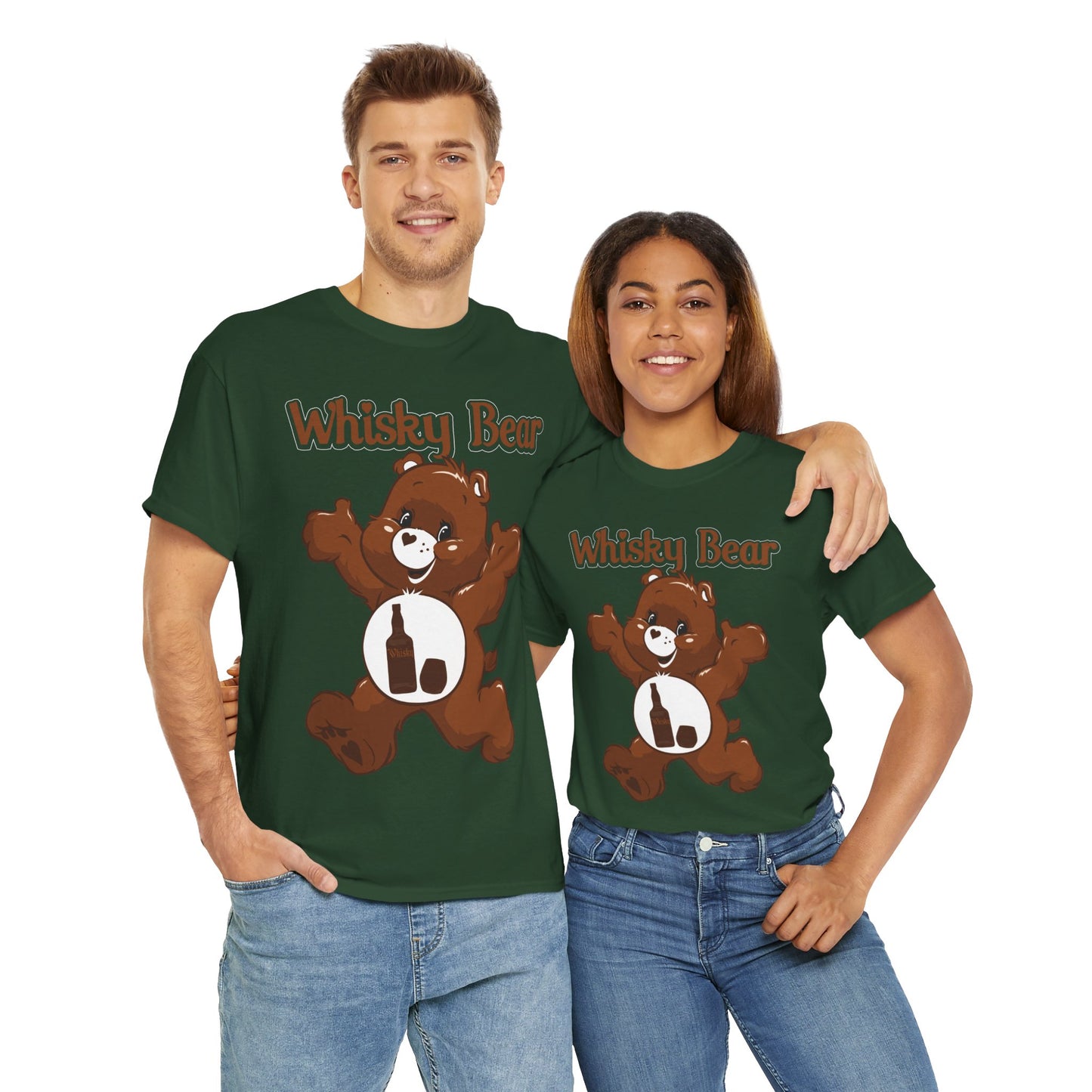 Whisky Bear - Unisex Heavy Cotton Tee