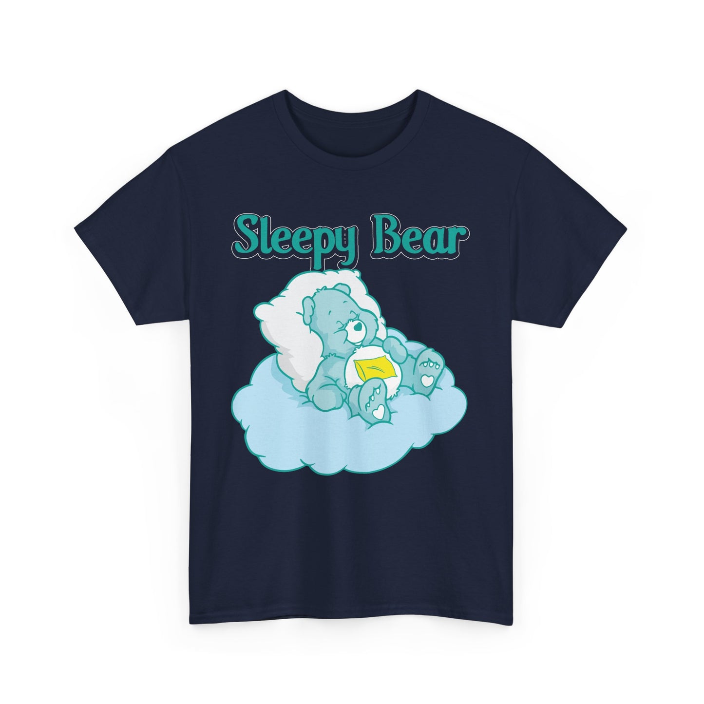 Sleepy Bear - Unisex Heavy Cotton Tee