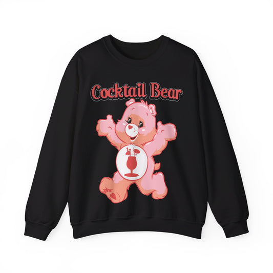 Cocktail Bear - Unisex Heavy Blend™ Crewneck Sweatshirt