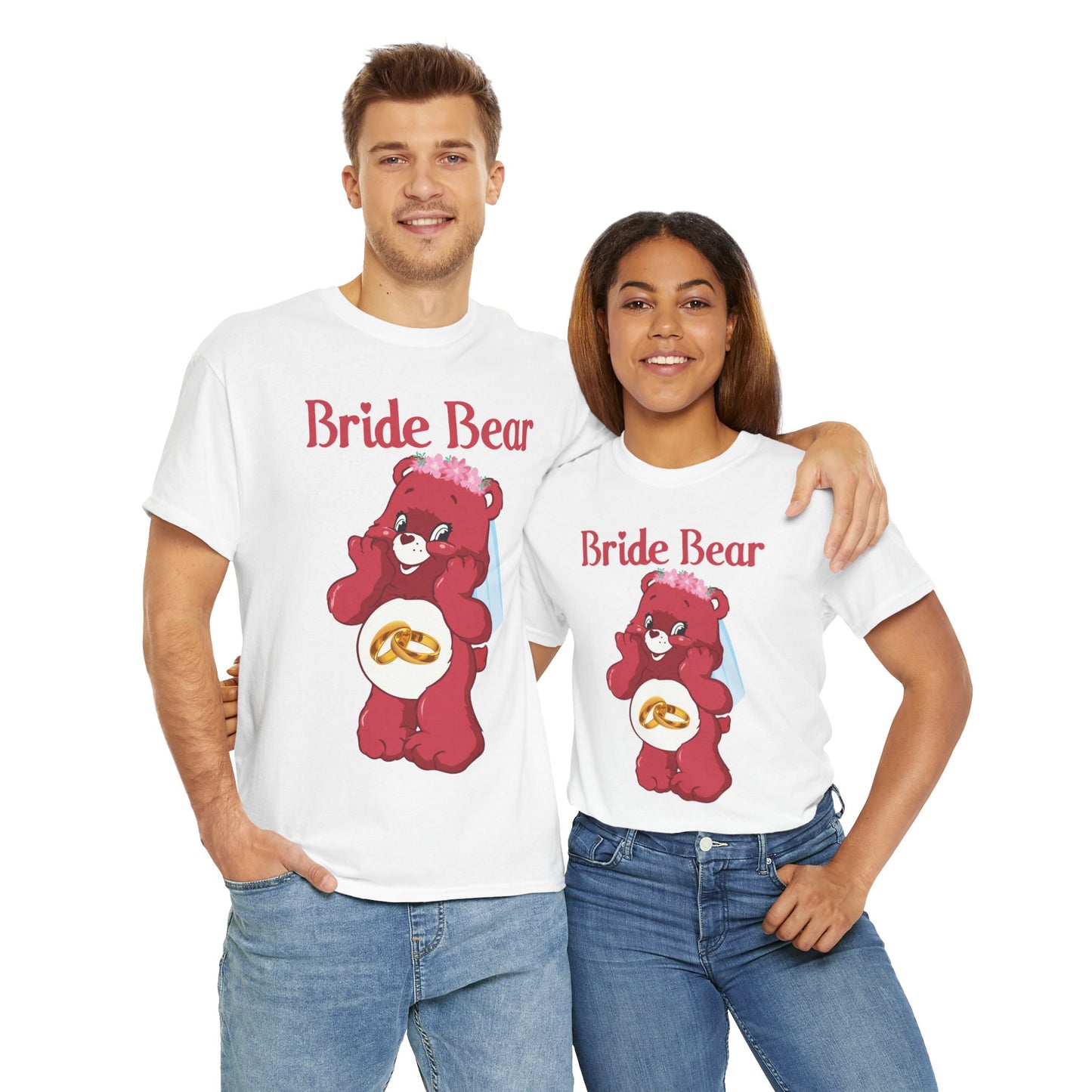 Bride Bear - Unisex Heavy Cotton Tee