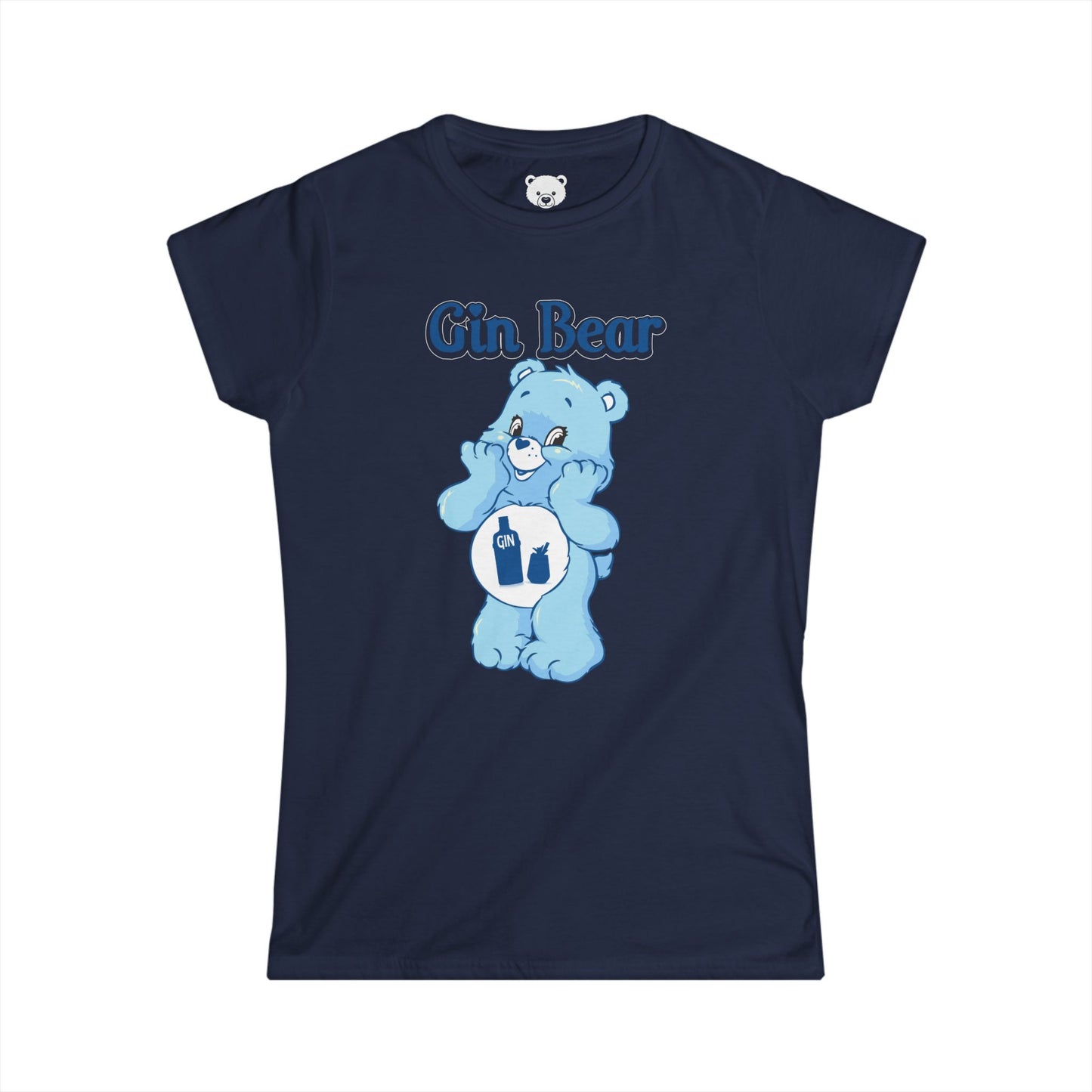 Gin Bear - Women's Softstyle Tee