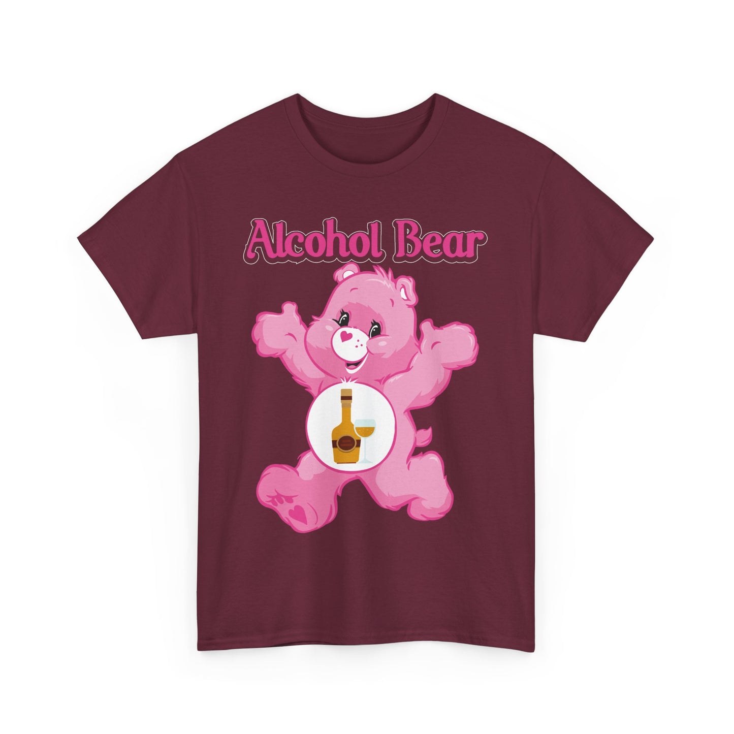 Alcohol Bear - Unisex Heavy Cotton Tee