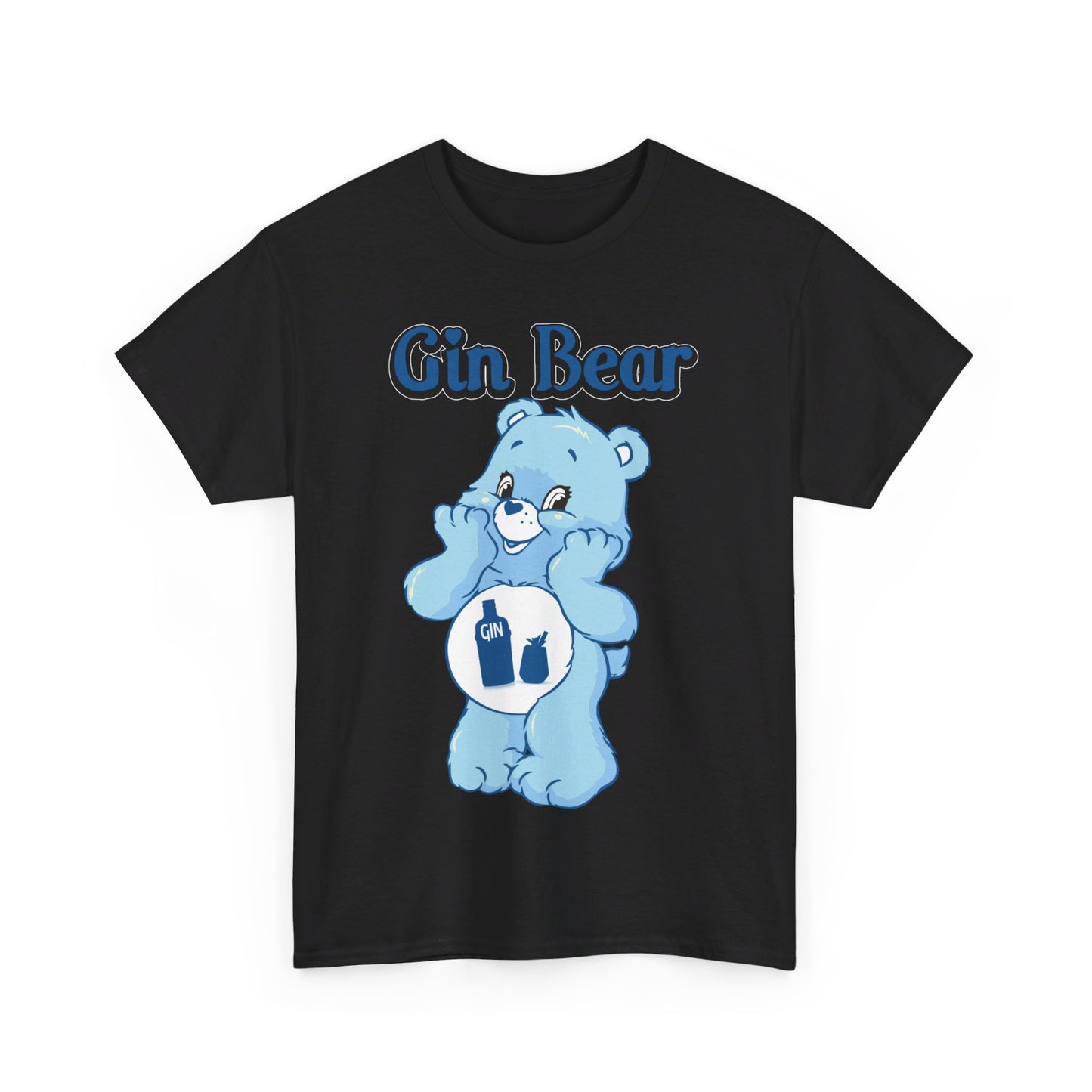 Gin Bear - Unisex Heavy Cotton Tee