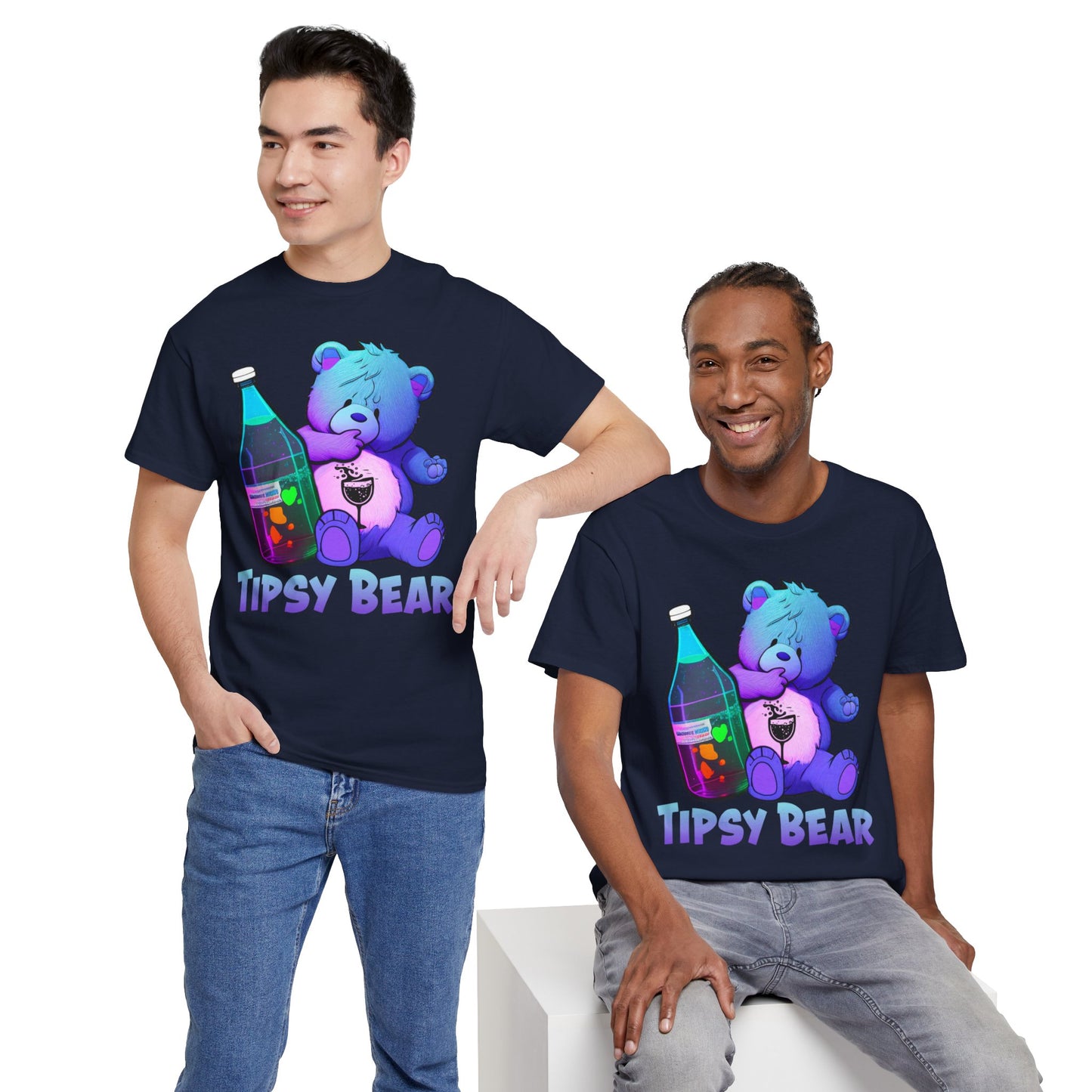 Tipsy Bear - Unisex Heavy Cotton Tee