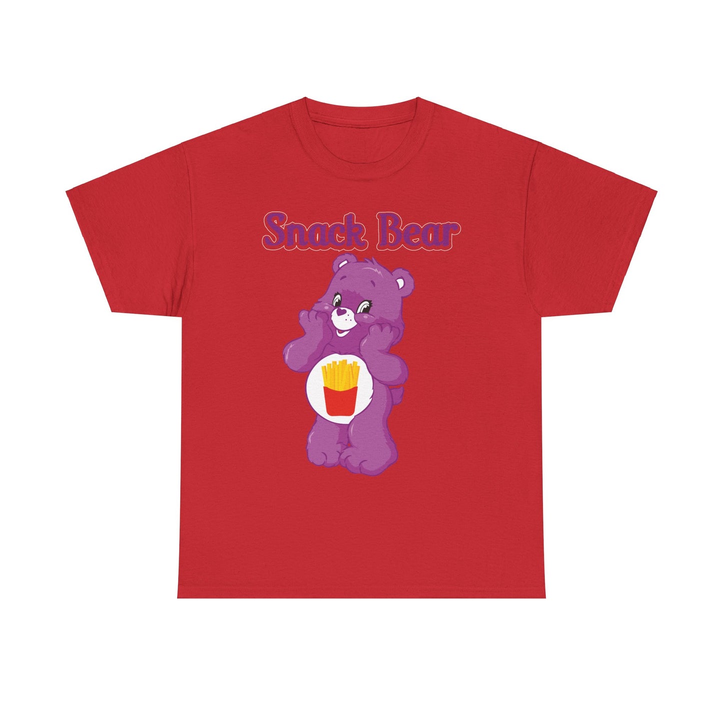 Snack Bear - Unisex Heavy Cotton Tee