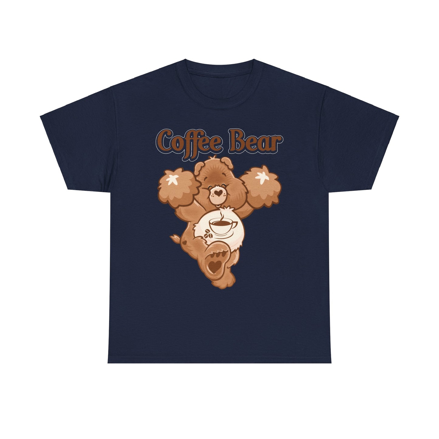 Coffee Bear - Unisex Heavy Cotton Tee