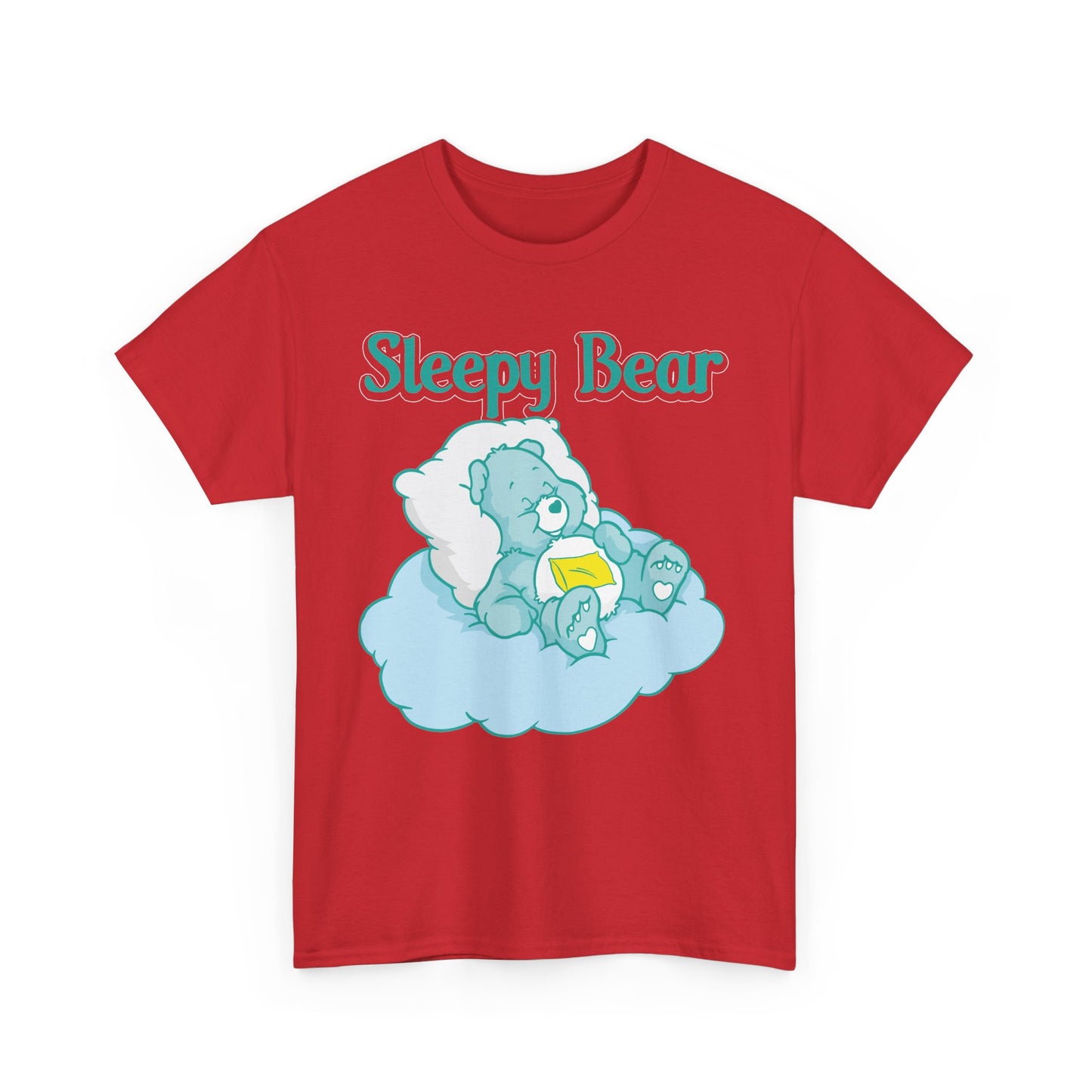 Sleepy Bear - Unisex Heavy Cotton Tee