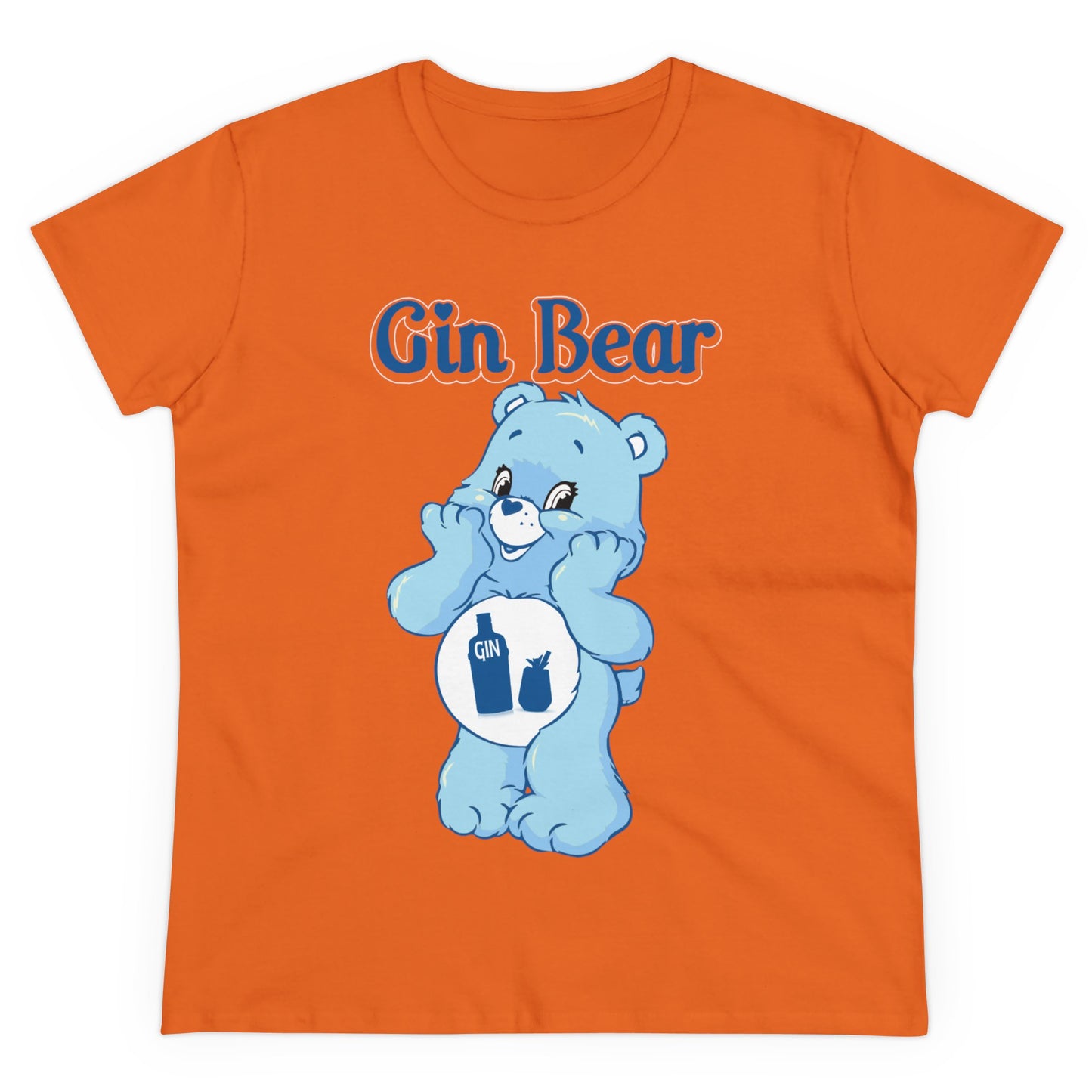 Gin Bear - Women's Midweight Cotton Tee