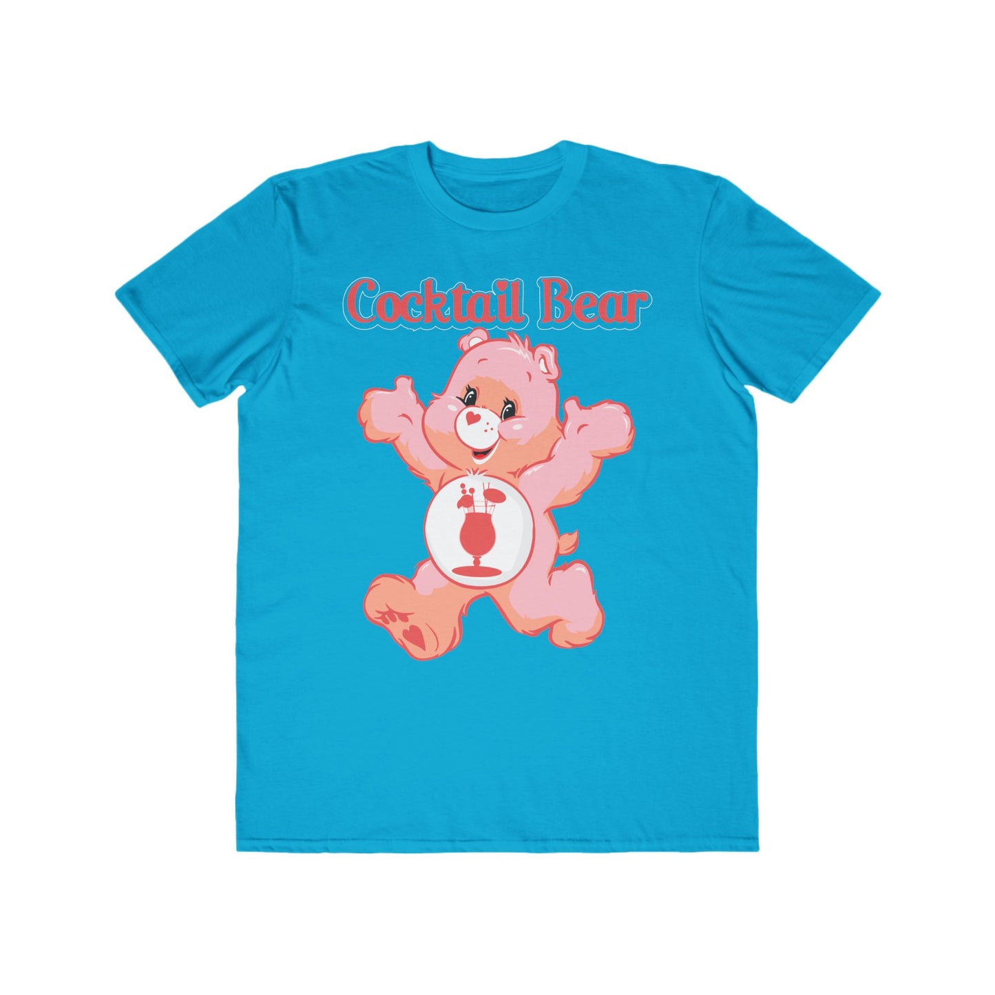 Cocktail Bear - Men's Lightweight Fashion Tee