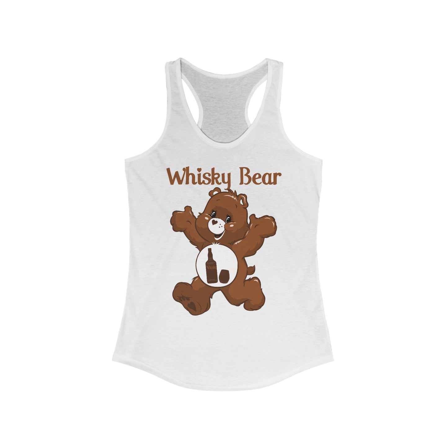 Whisky Bear - Women's Ideal Racerback Tank