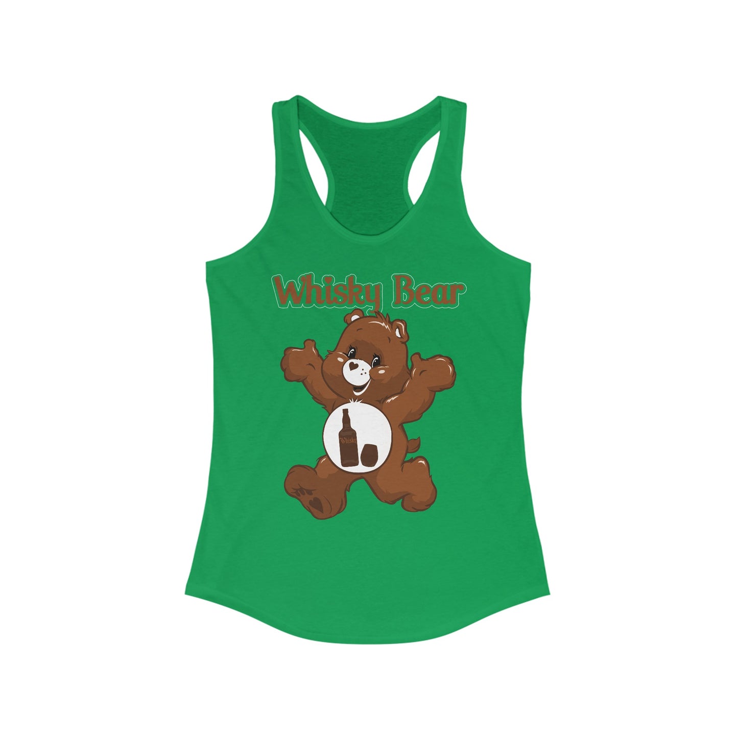 Whisky Bear - Women's Ideal Racerback Tank