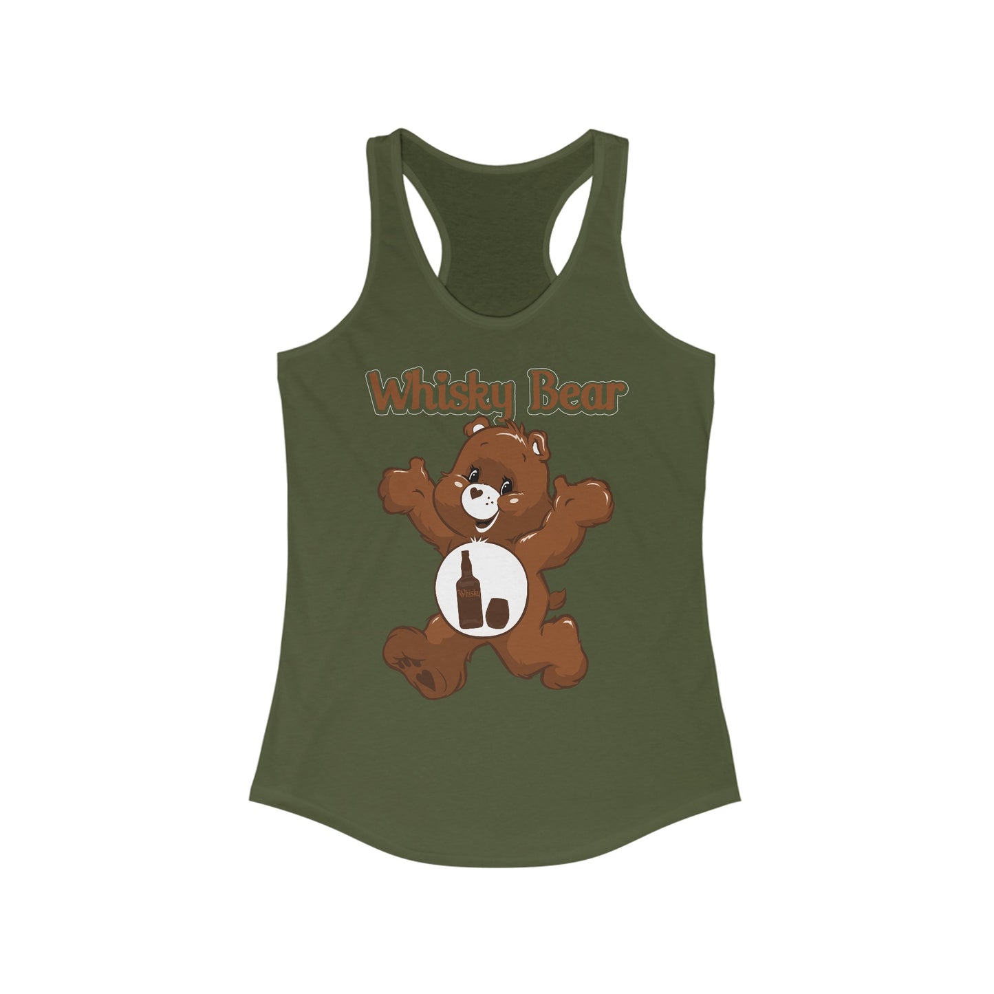 Whisky Bear - Women's Ideal Racerback Tank