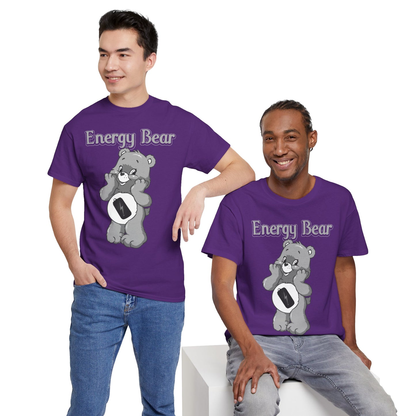 Energy Bear - Unisex Heavy Cotton Tee