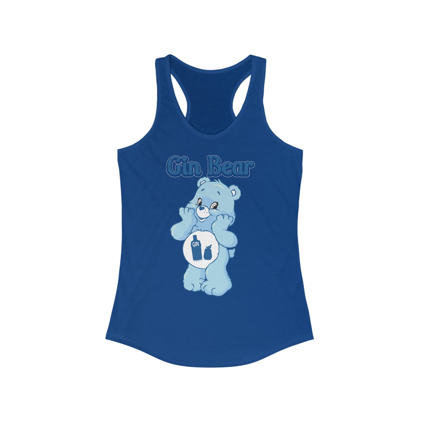 Gin Bear - Women's Ideal Racerback Tank