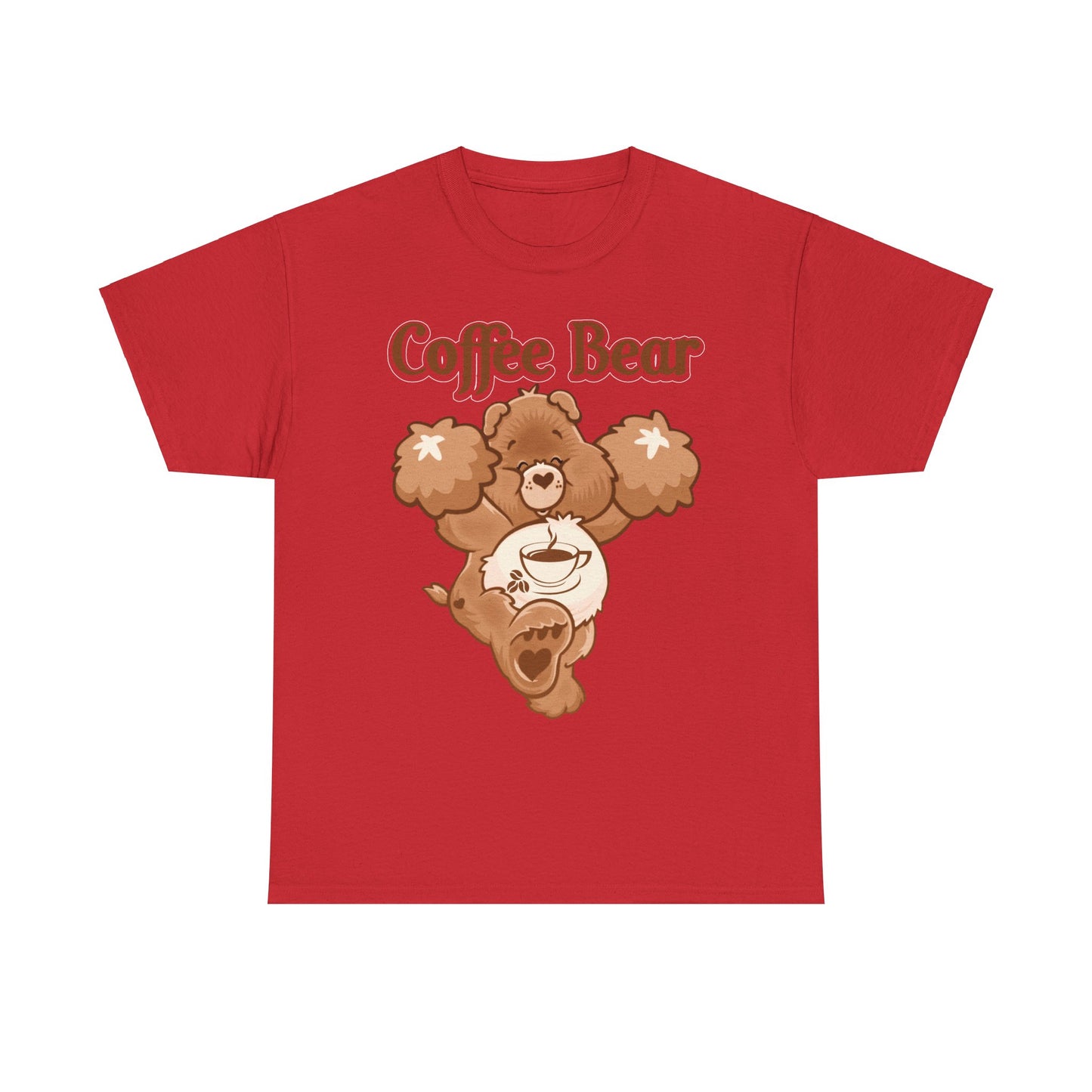 Coffee Bear - Unisex Heavy Cotton Tee