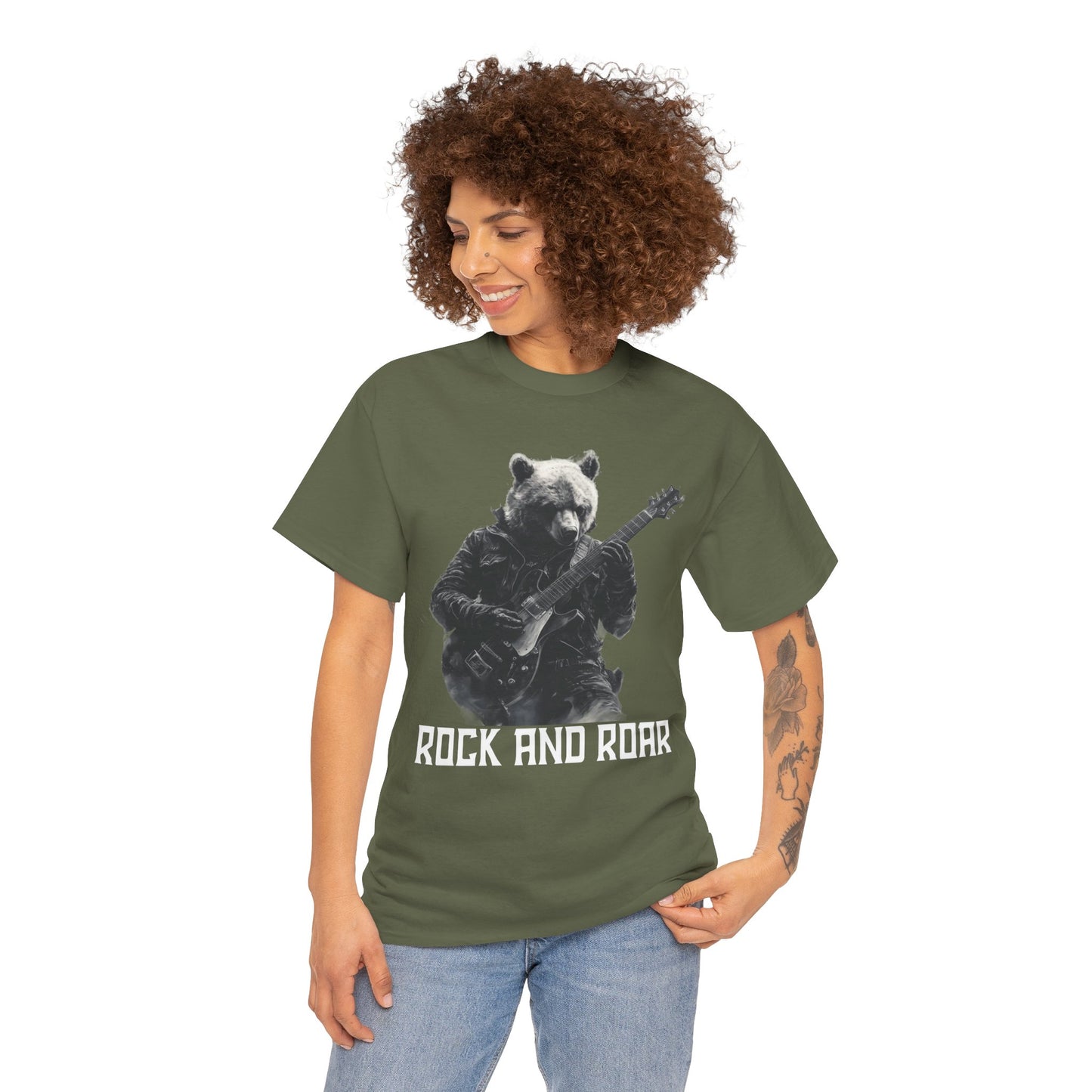 Rock and Roar - Unisex Heavy Cotton Tee