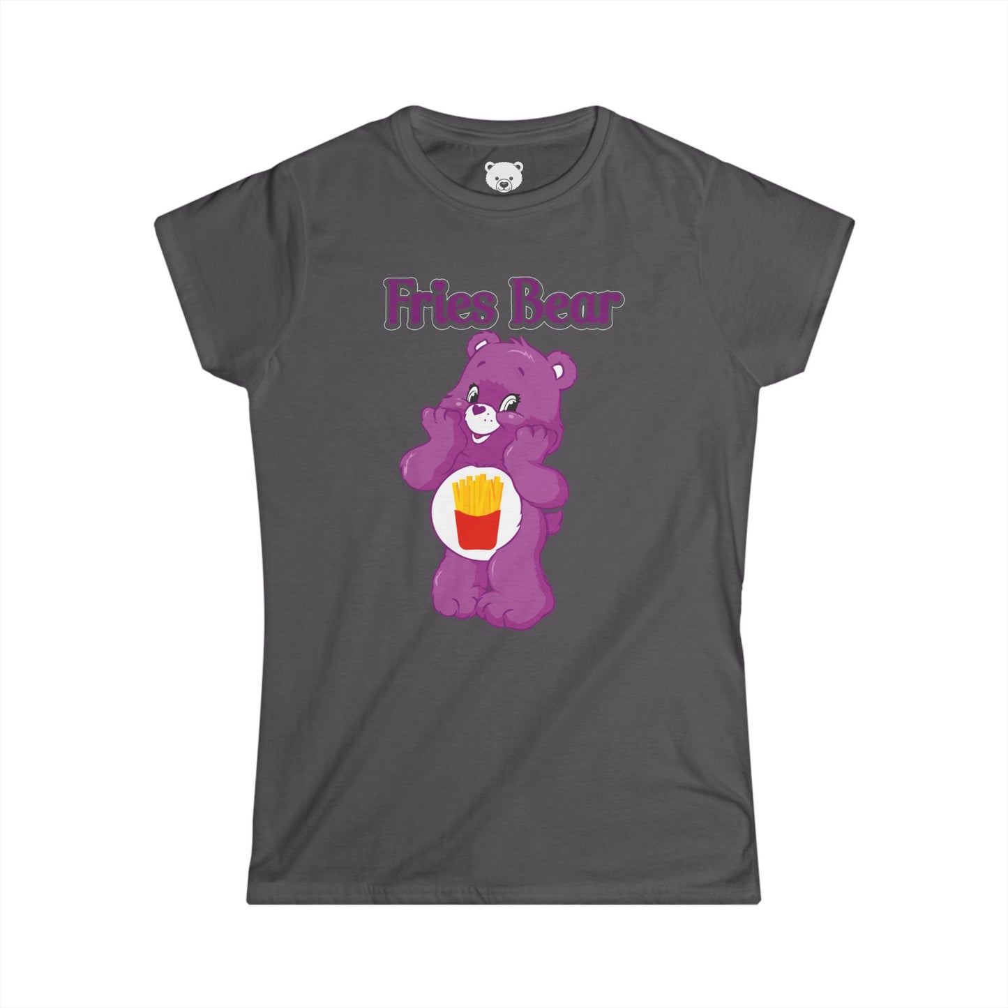 Fries Bear - Women's Softstyle Tee