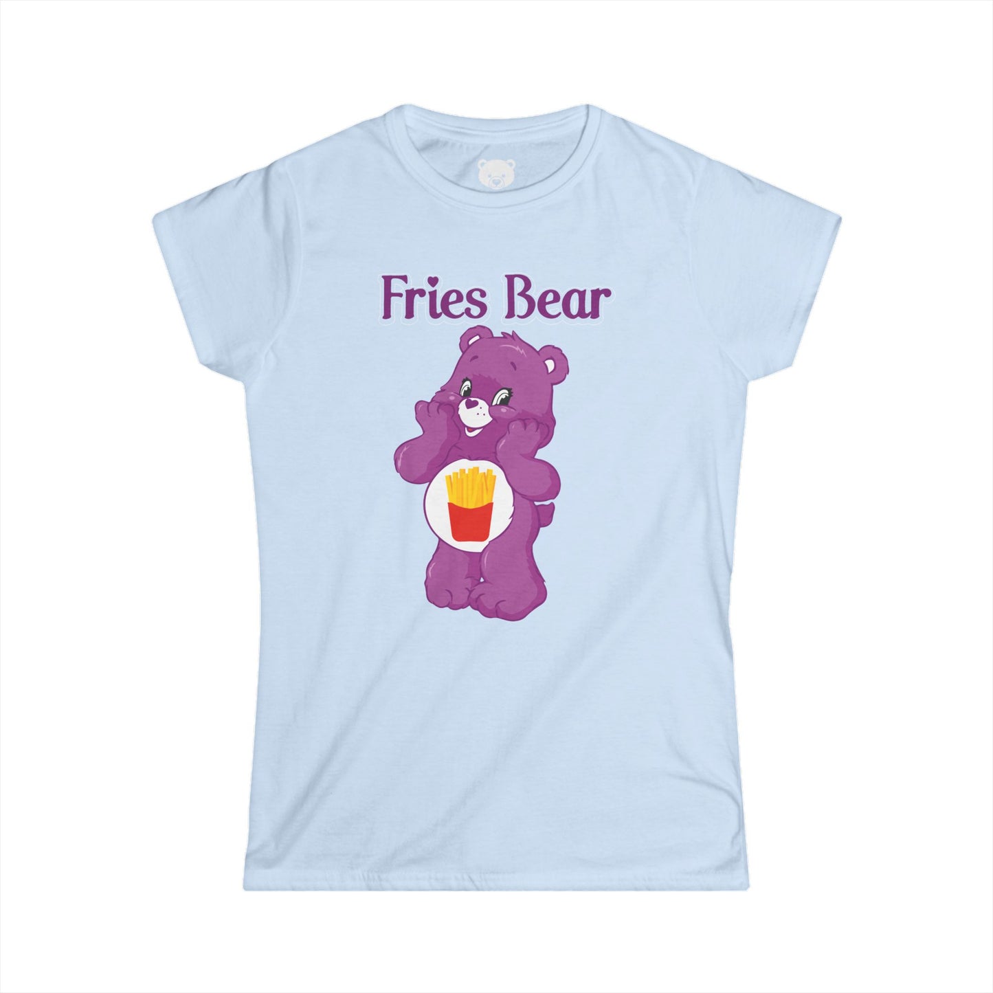 Fries Bear - Women's Softstyle Tee