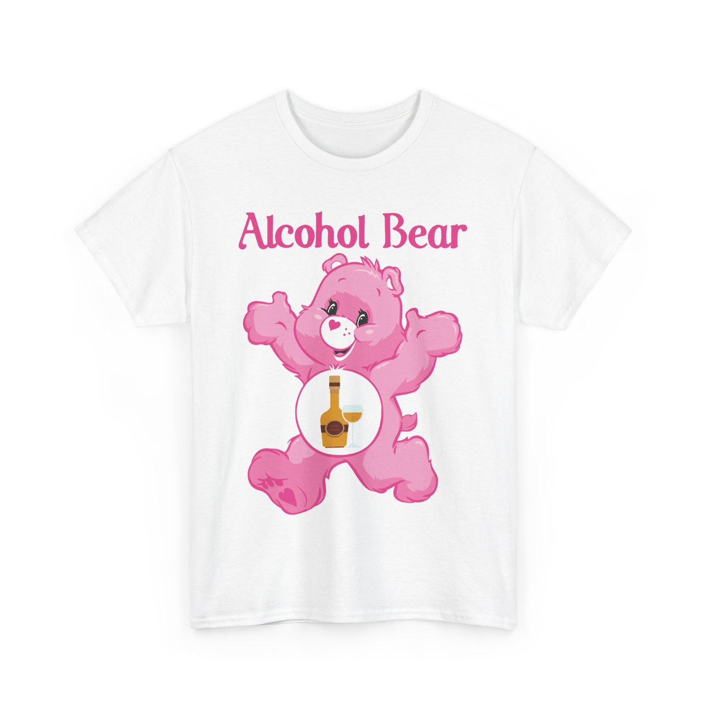 Alcohol Bear - Unisex Heavy Cotton Tee