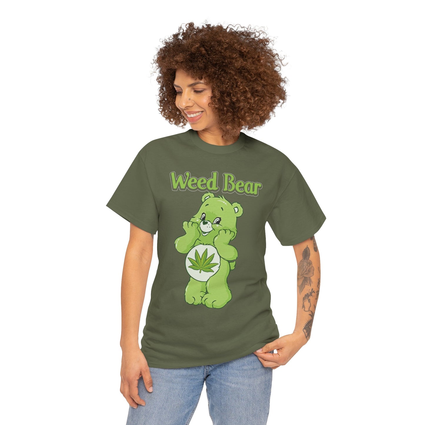 Weed Bear - Unisex Heavy Cotton Tee