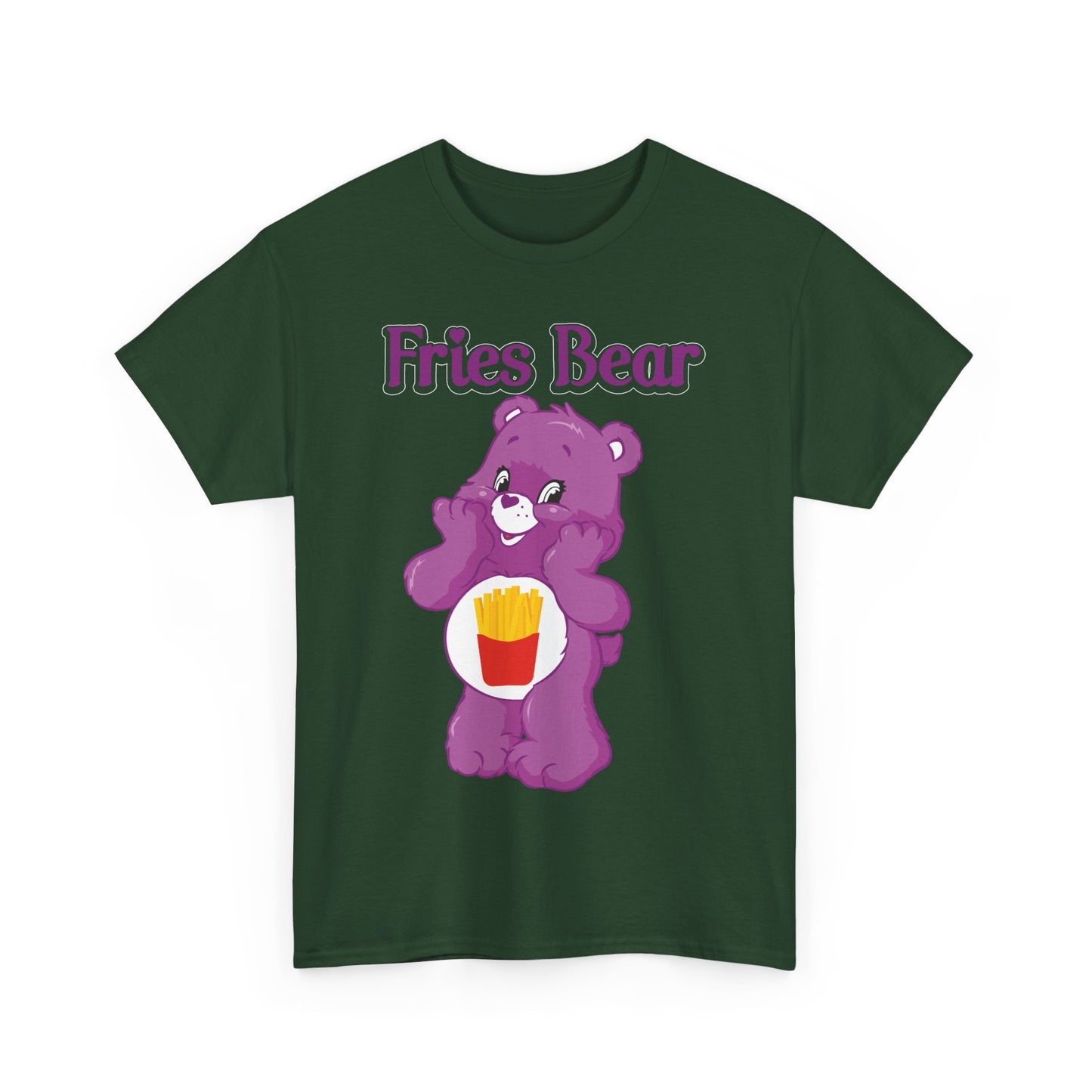 Fries Bear - Unisex Heavy Cotton Tee