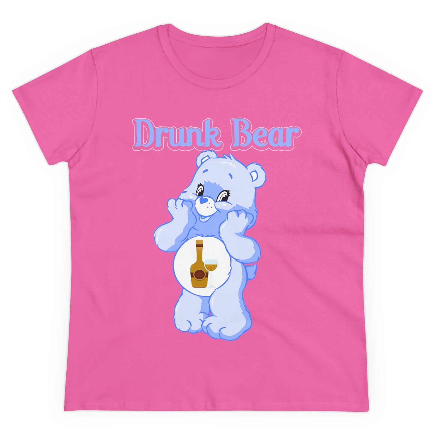 Drunk Bear - Women's Midweight Cotton Tee