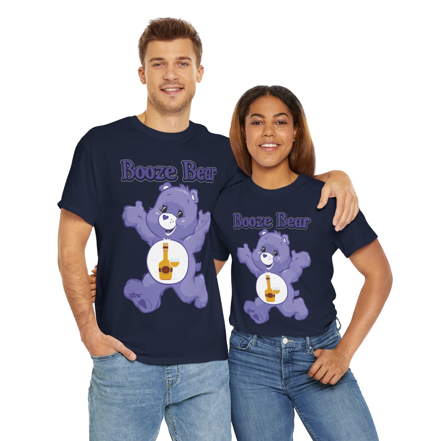 Booze Bear - Unisex Heavy Cotton Tee