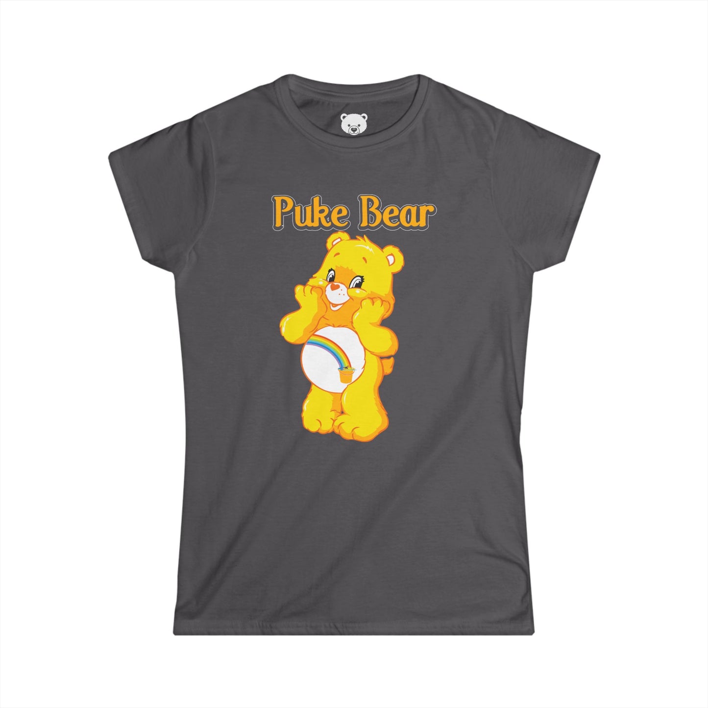 Puke Bear - Women's Softstyle Tee