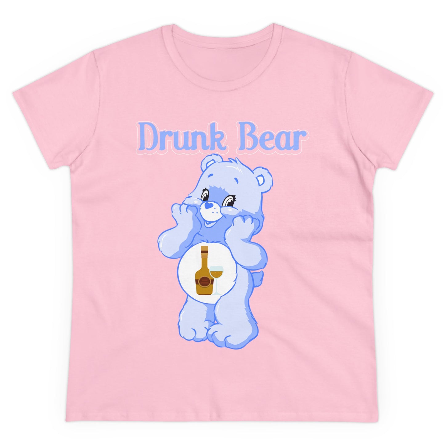 Drunk Bear - Women's Midweight Cotton Tee